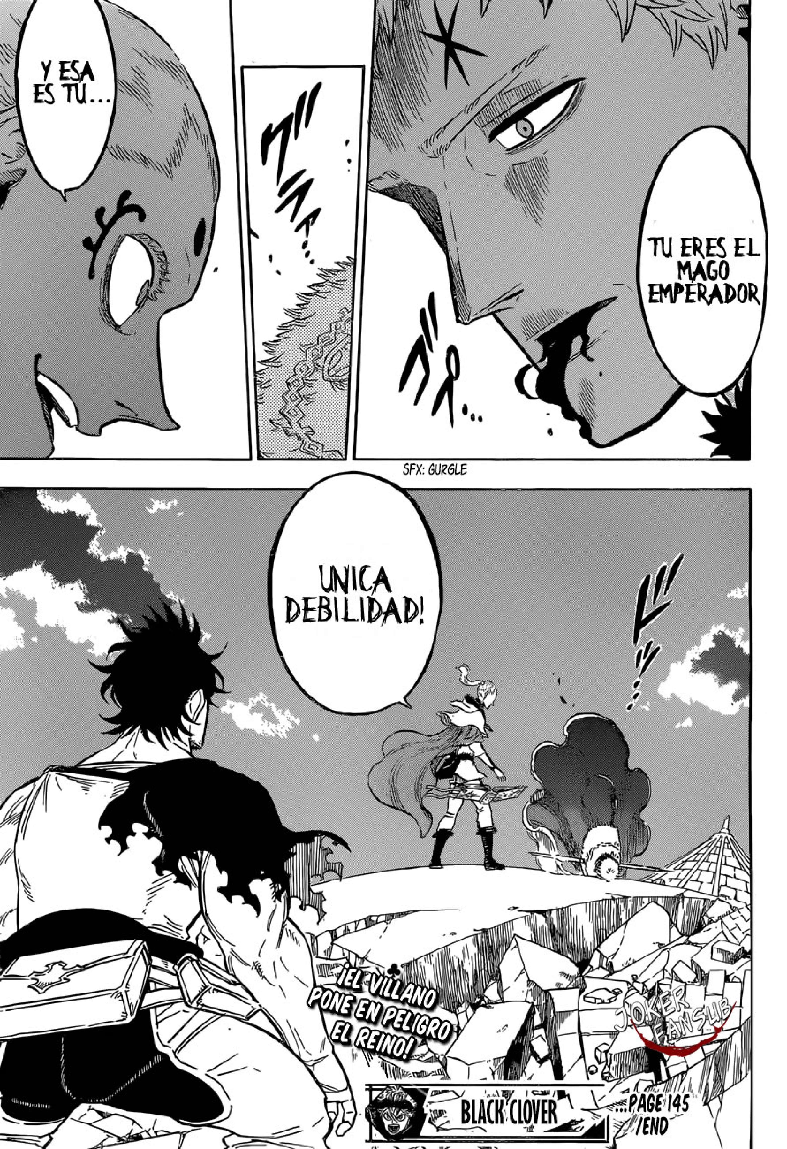 Read black Clover es Manga Online