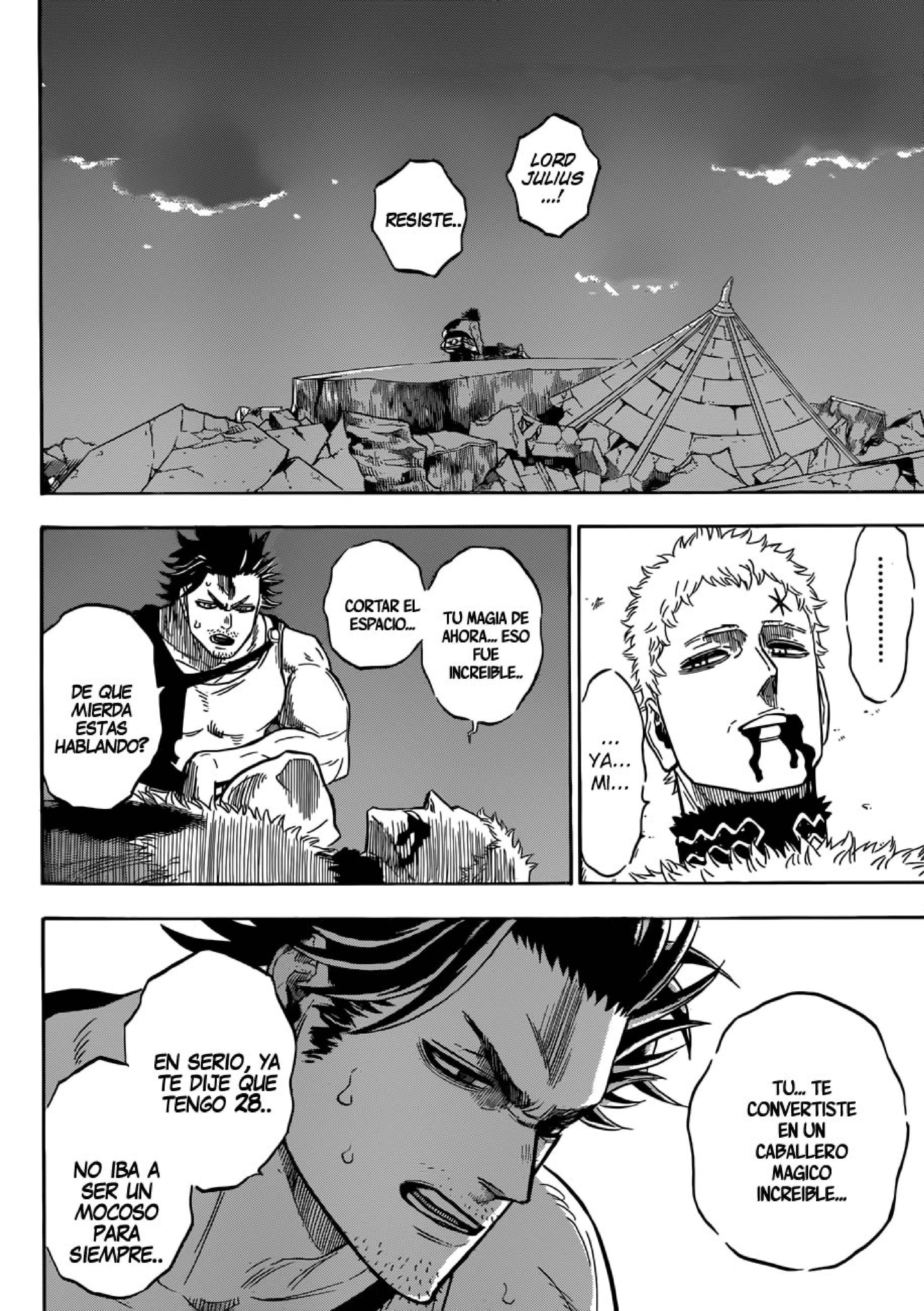 Read black Clover es Manga Online