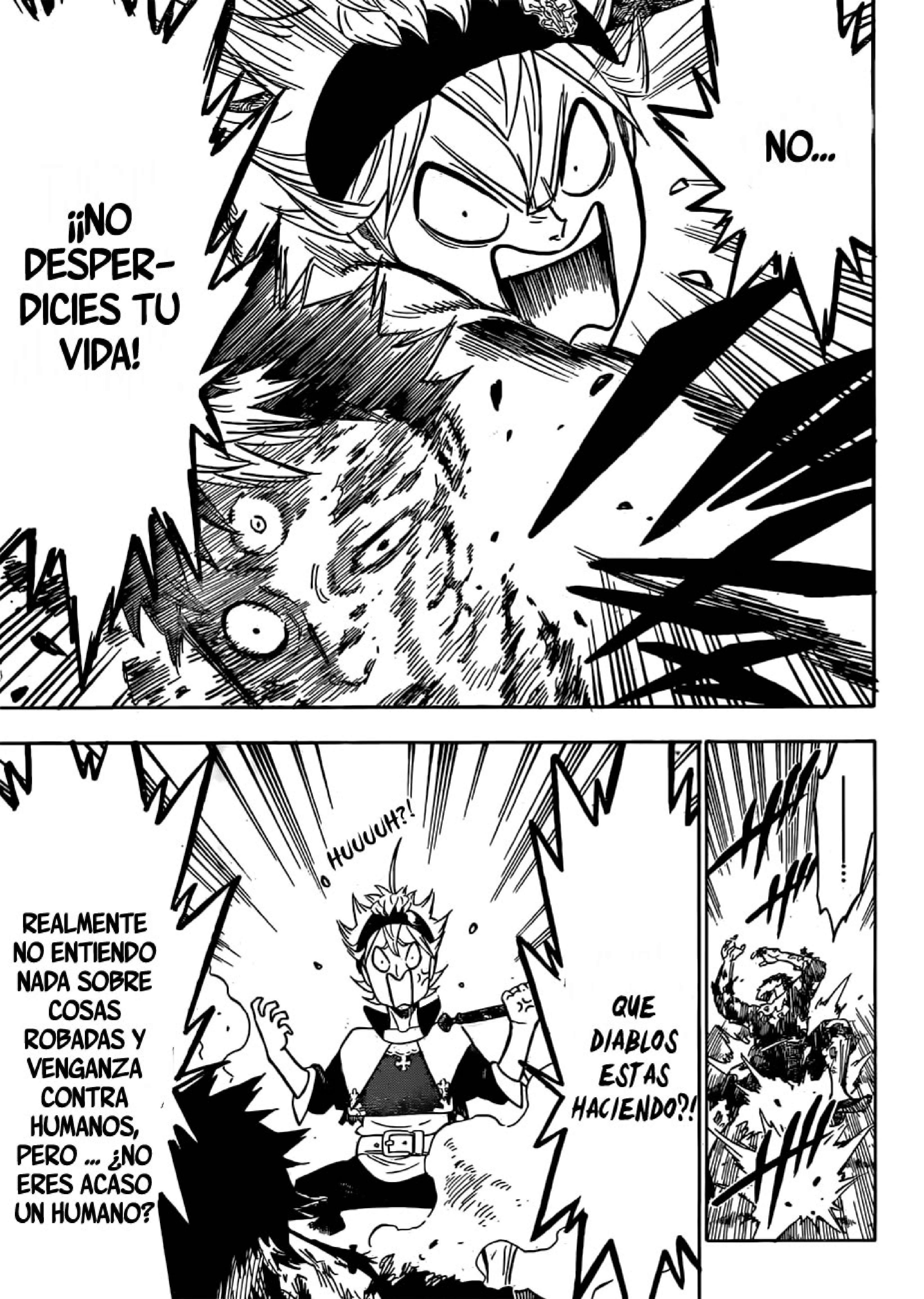 Read black Clover es Manga Online