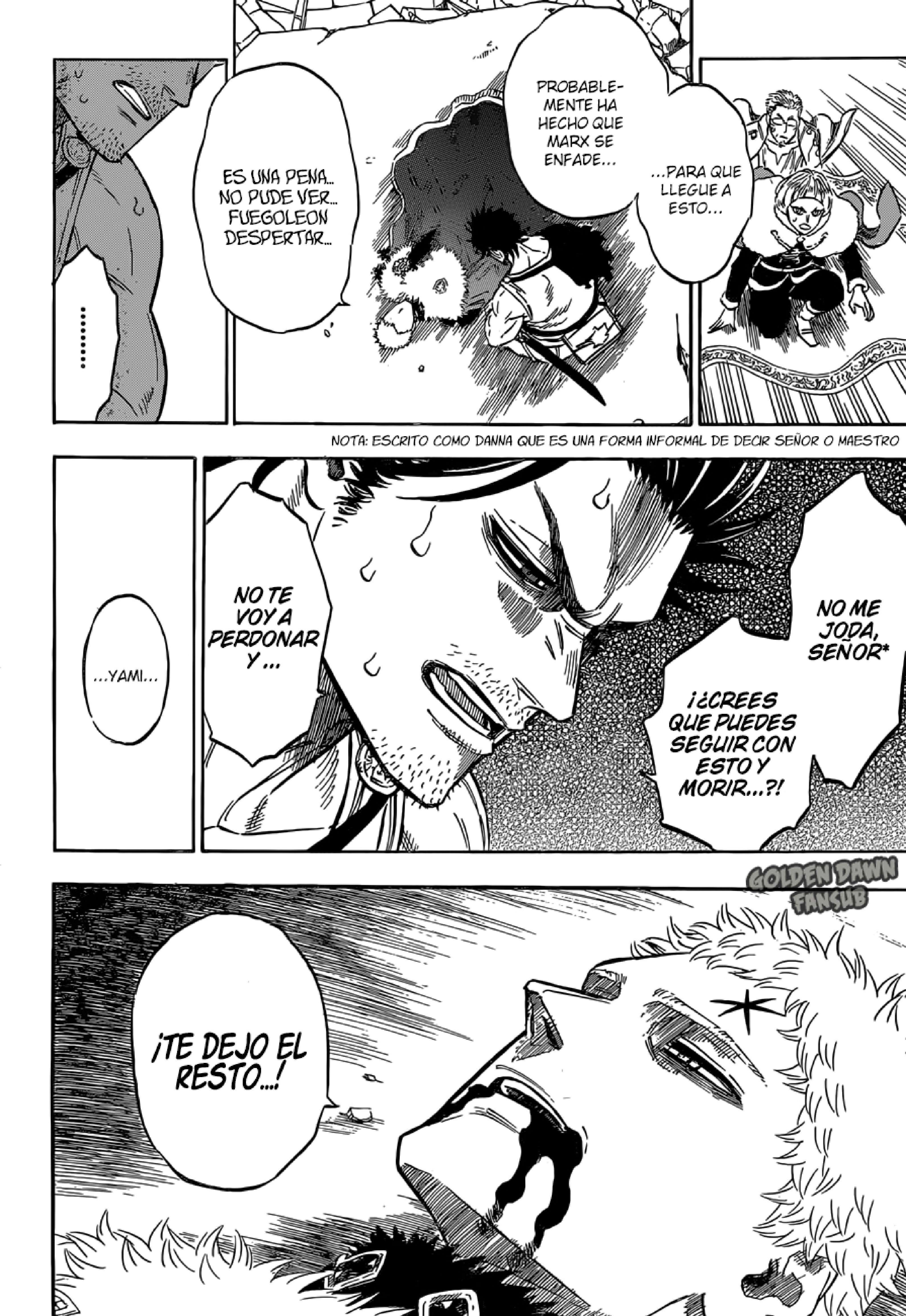 Read black Clover es Manga Online