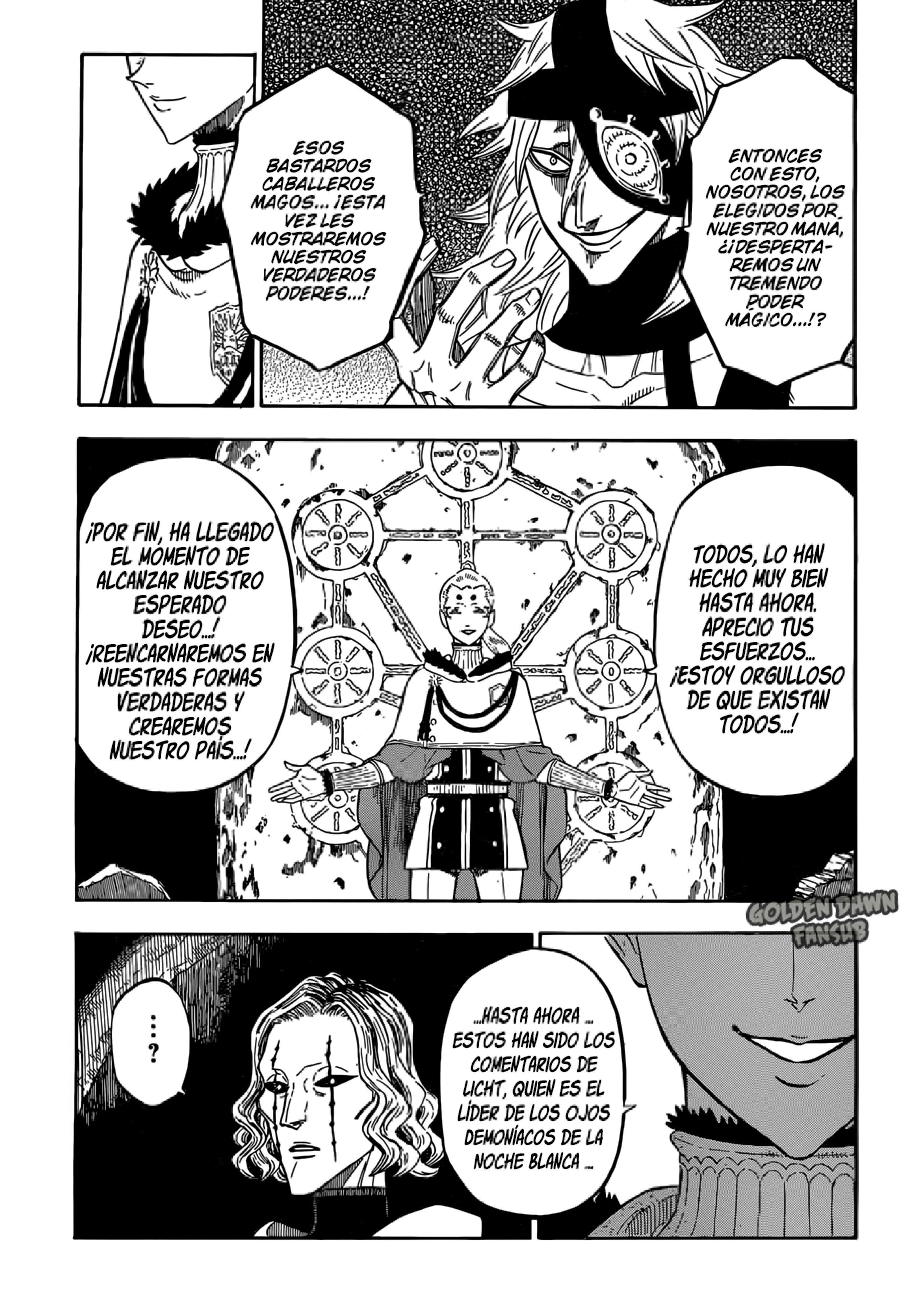 Read black Clover es Manga Online