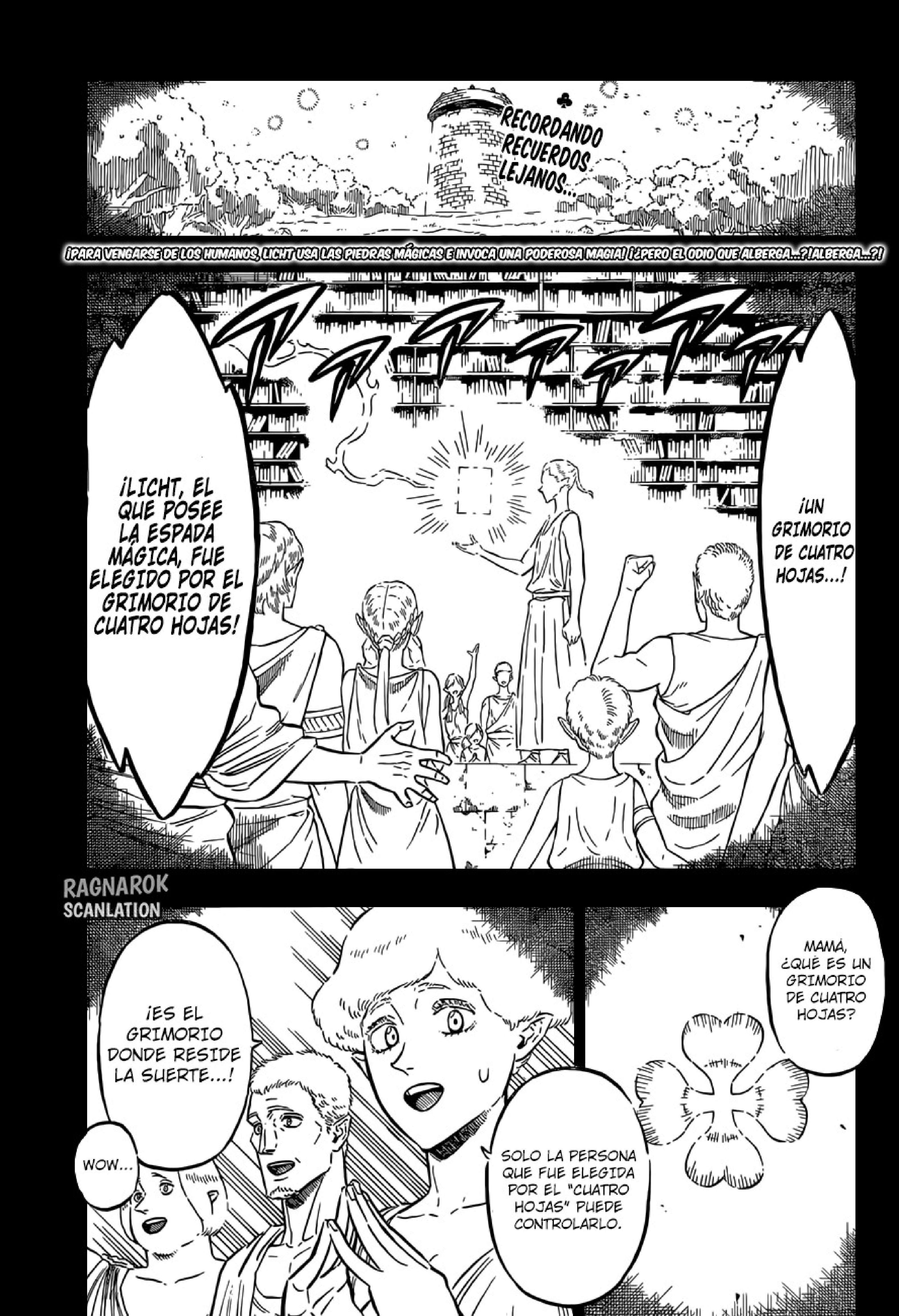Read black Clover es Manga Online