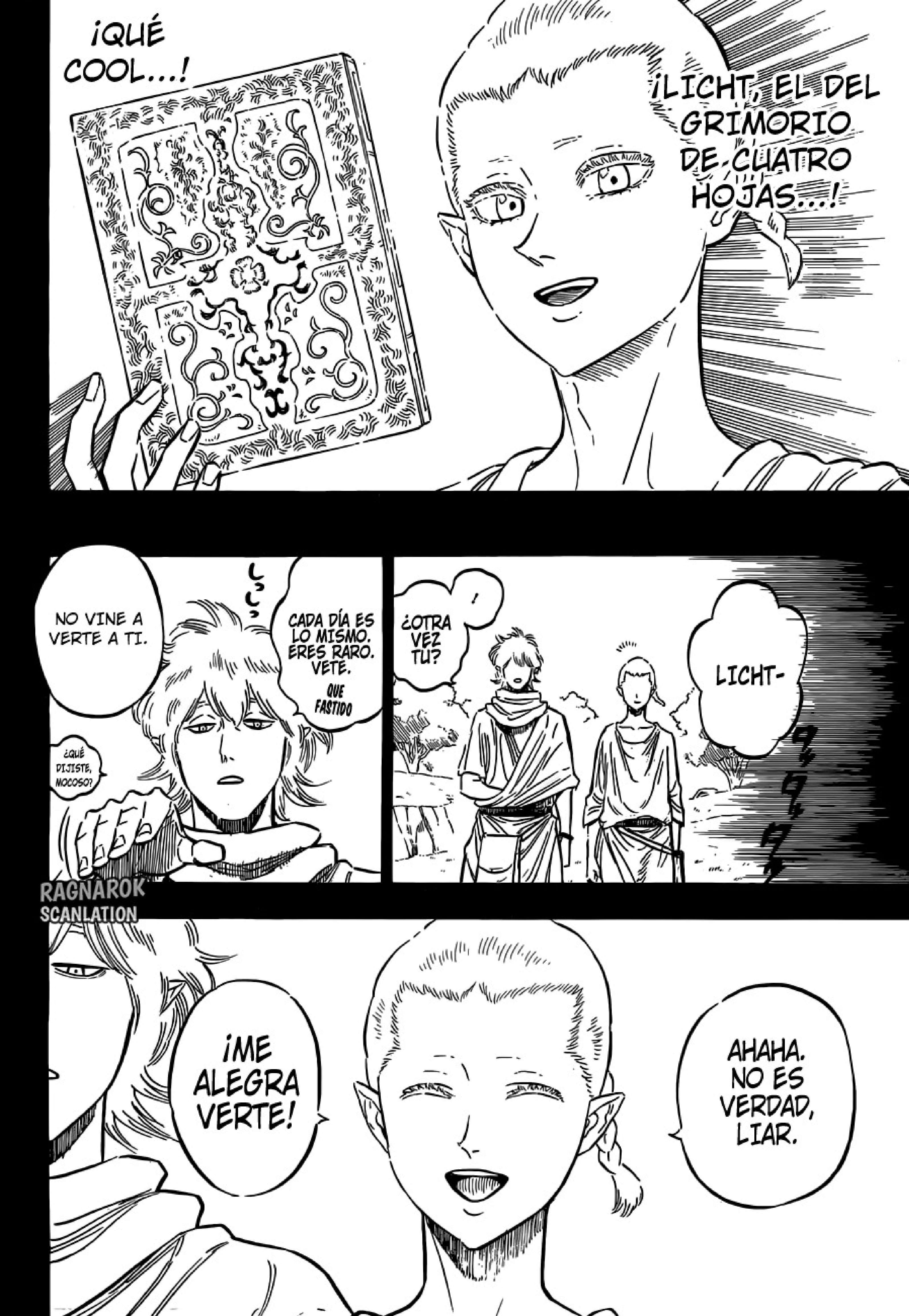 Read black Clover es Manga Online
