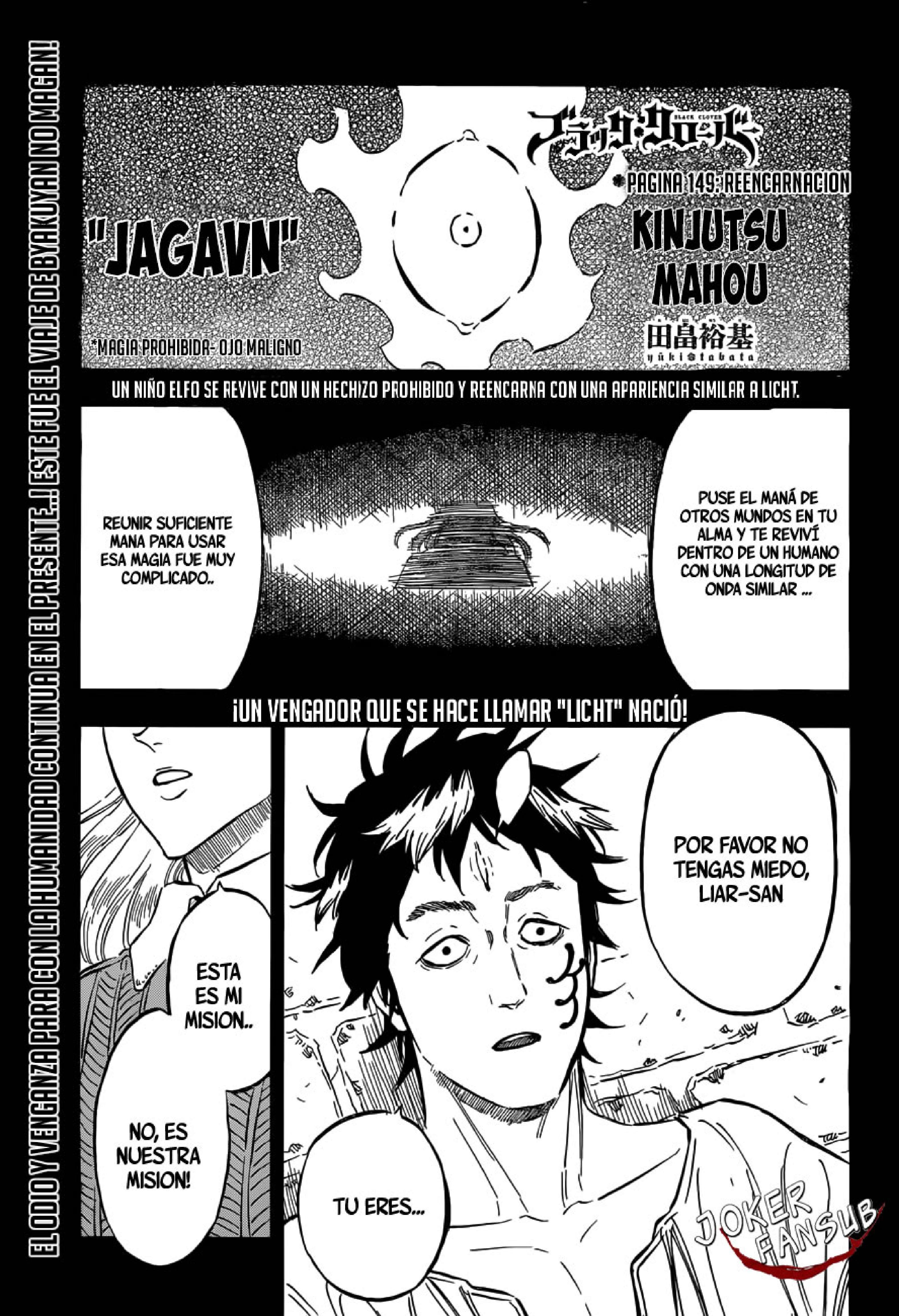 Read black Clover es Manga Online