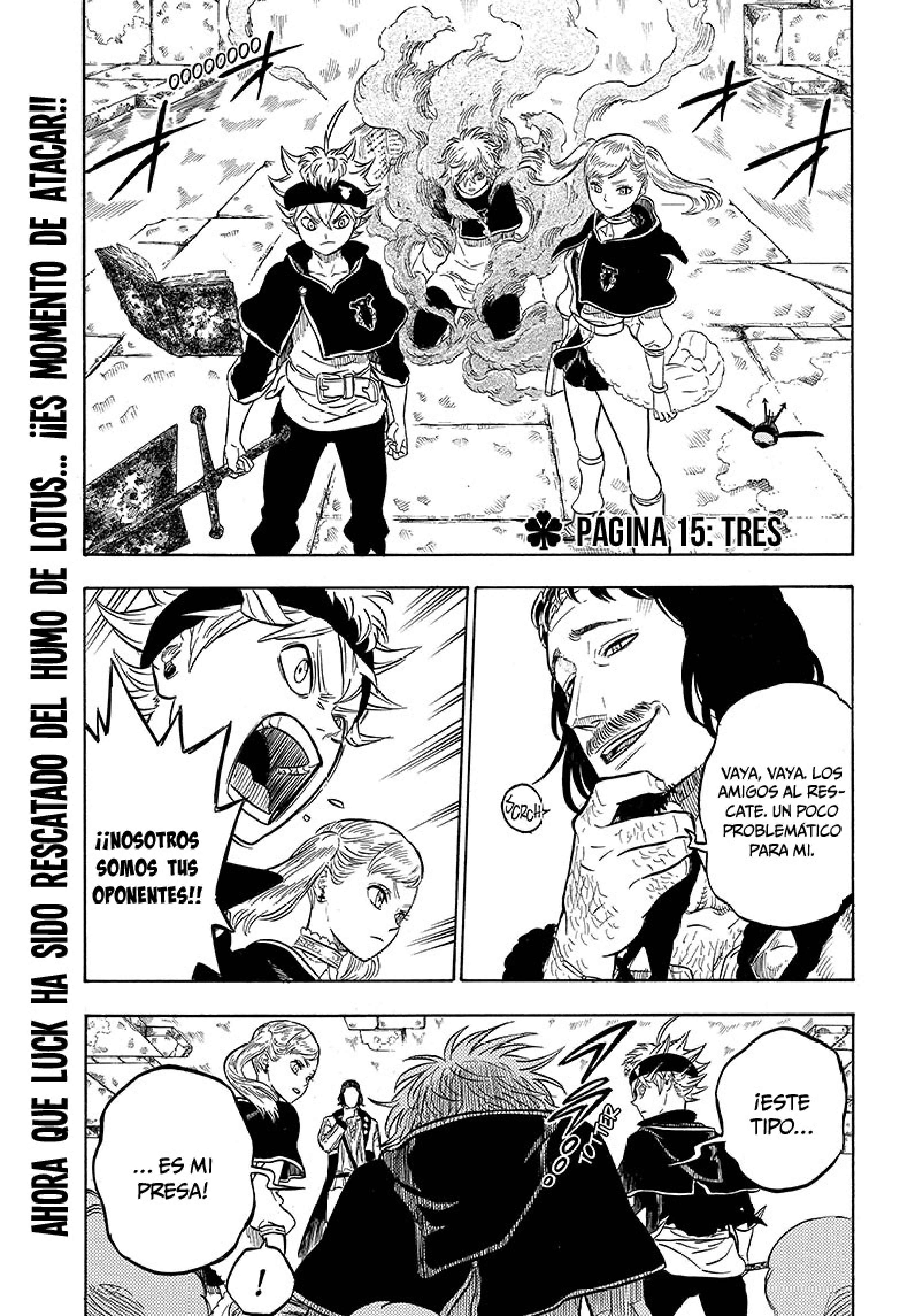 Read black Clover es Manga Online