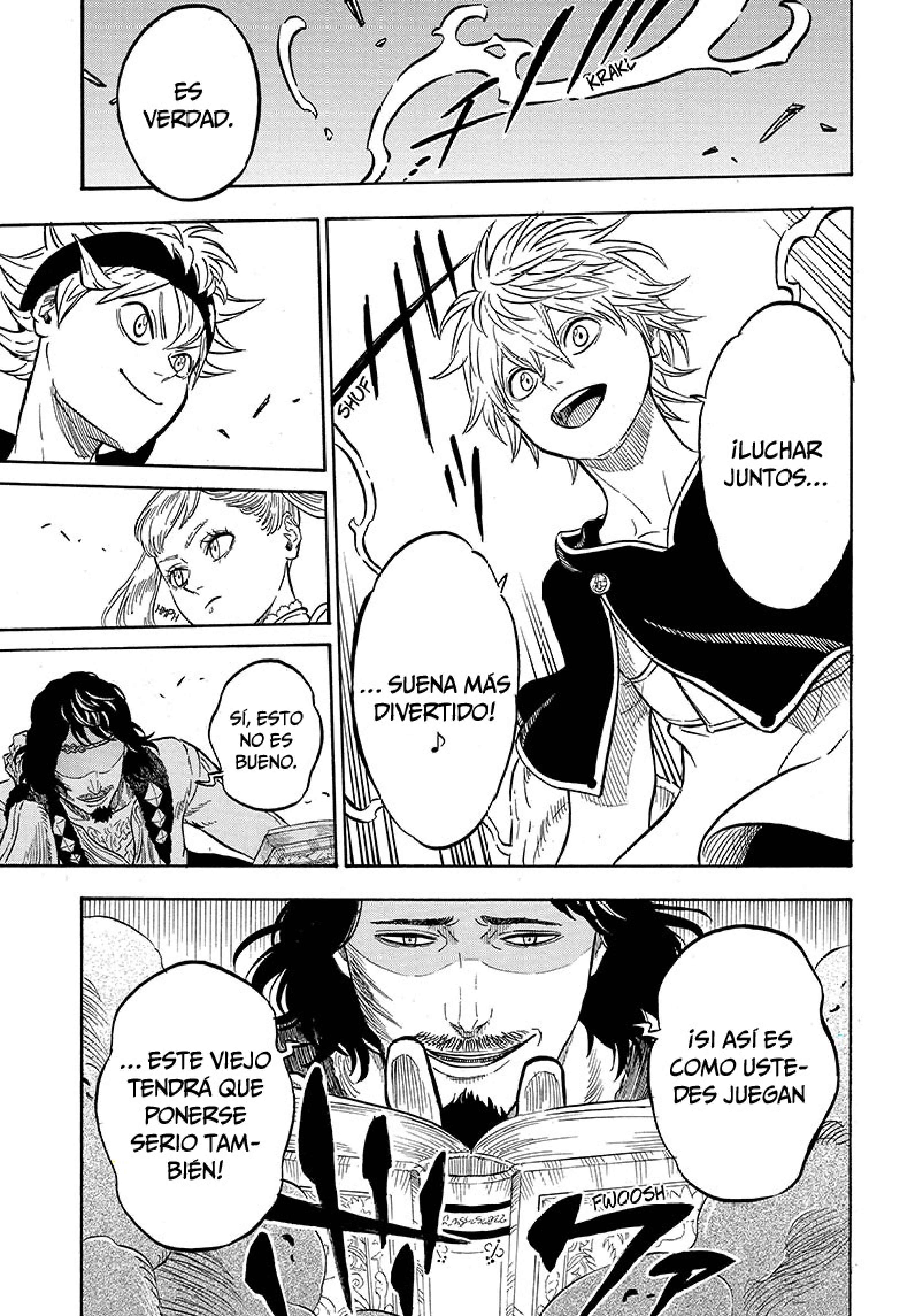 Read black Clover es Manga Online