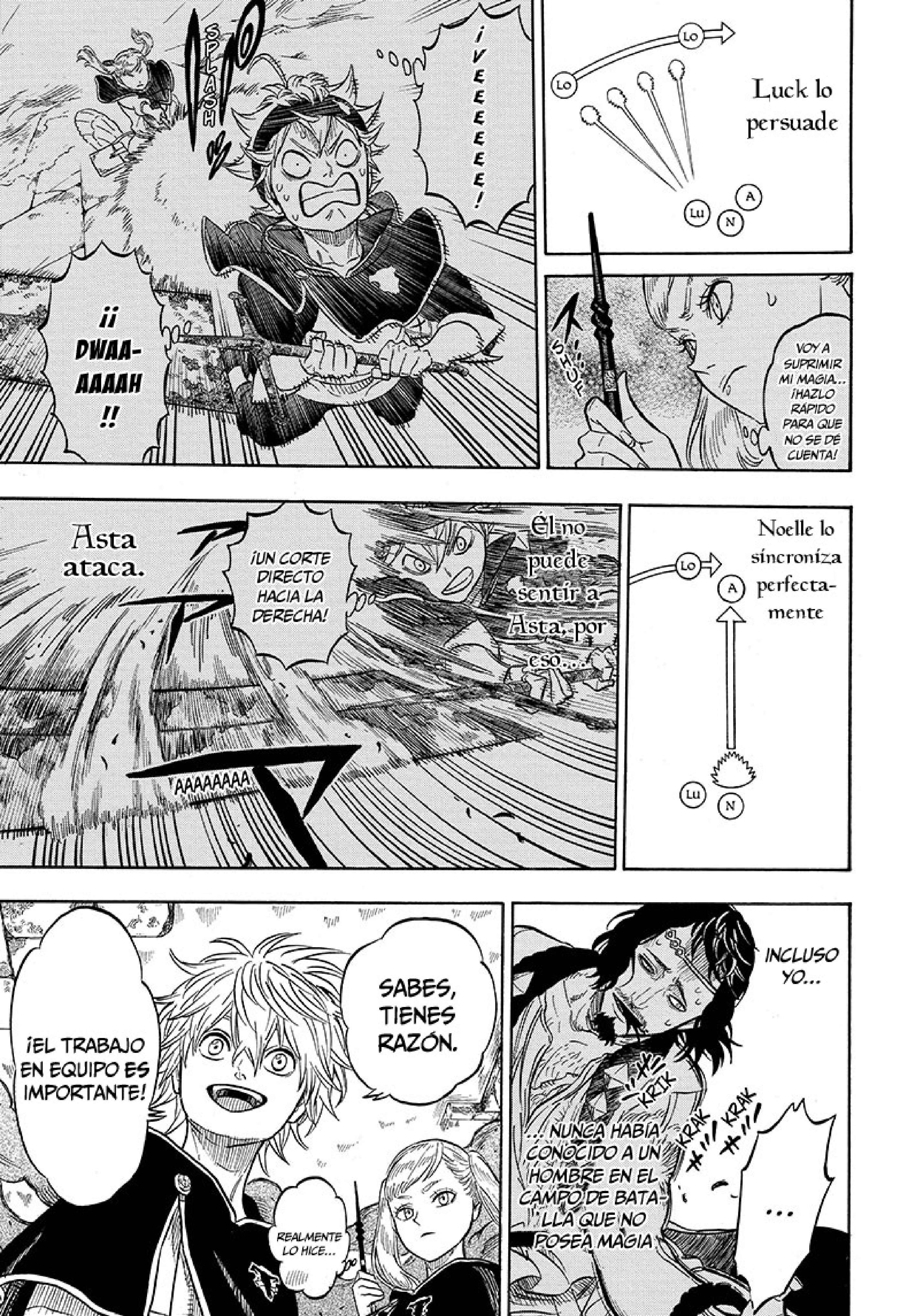 Read black Clover es Manga Online