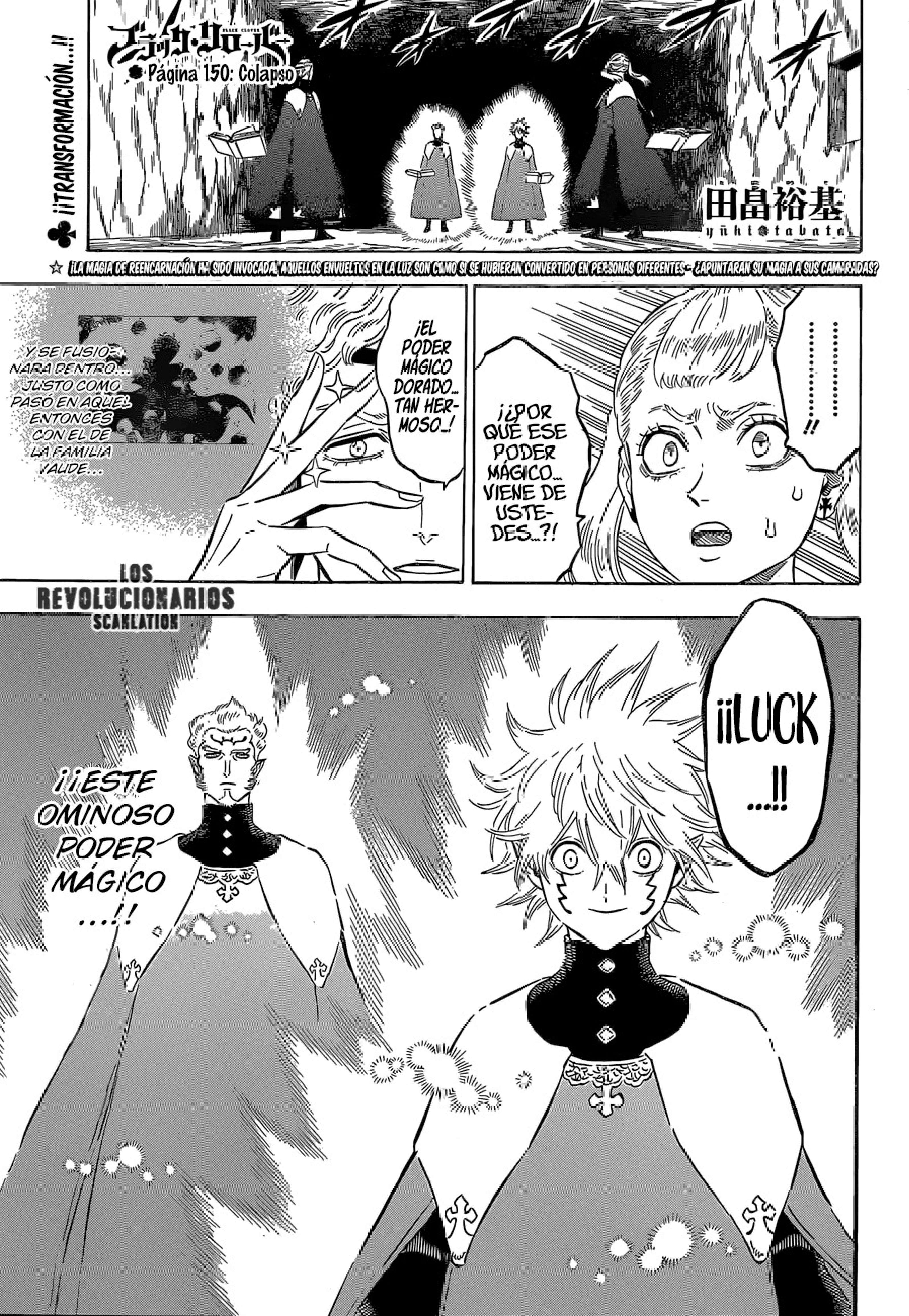 Read black Clover es Manga Online
