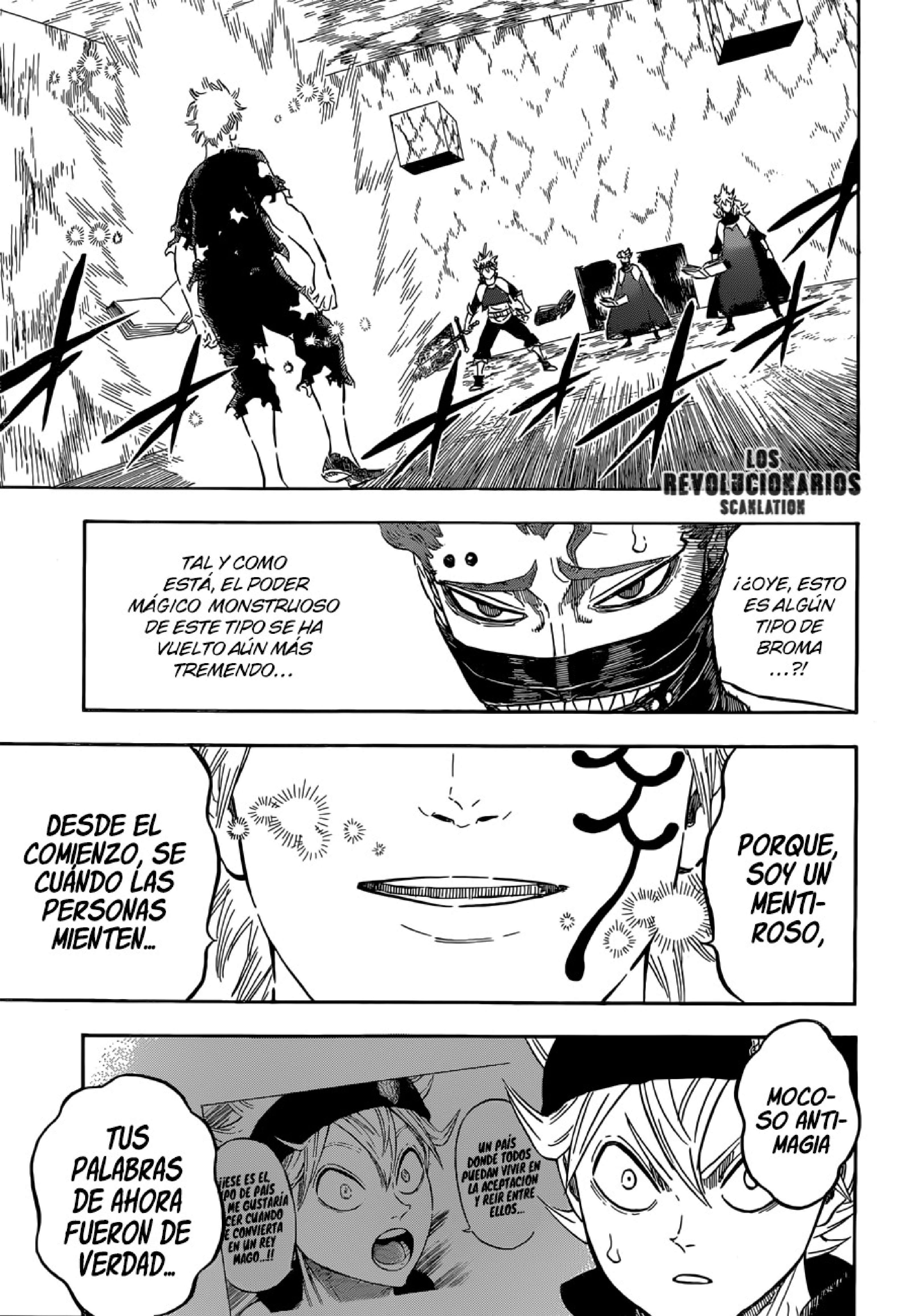 Read black Clover es Manga Online