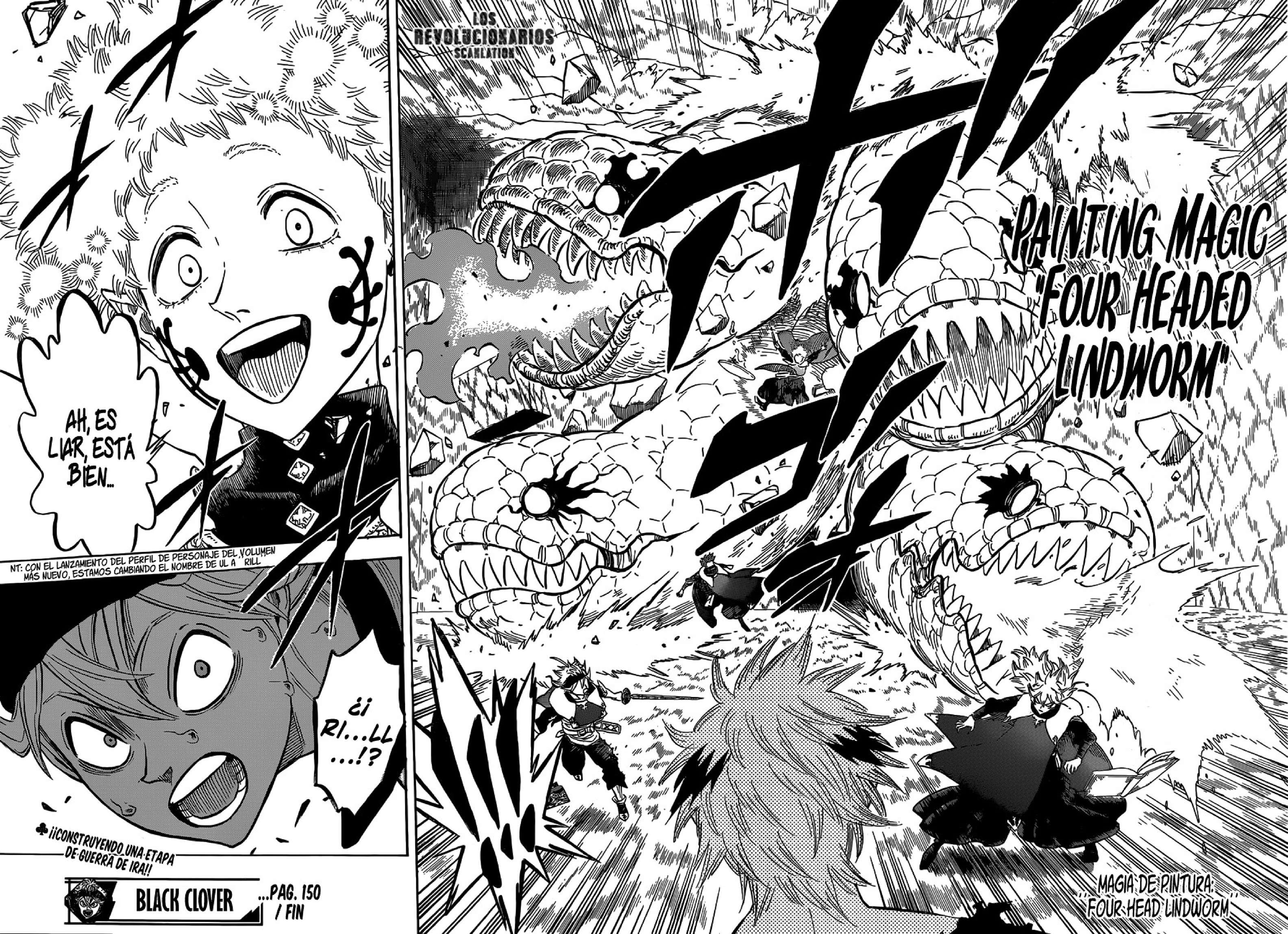 Read black Clover es Manga Online