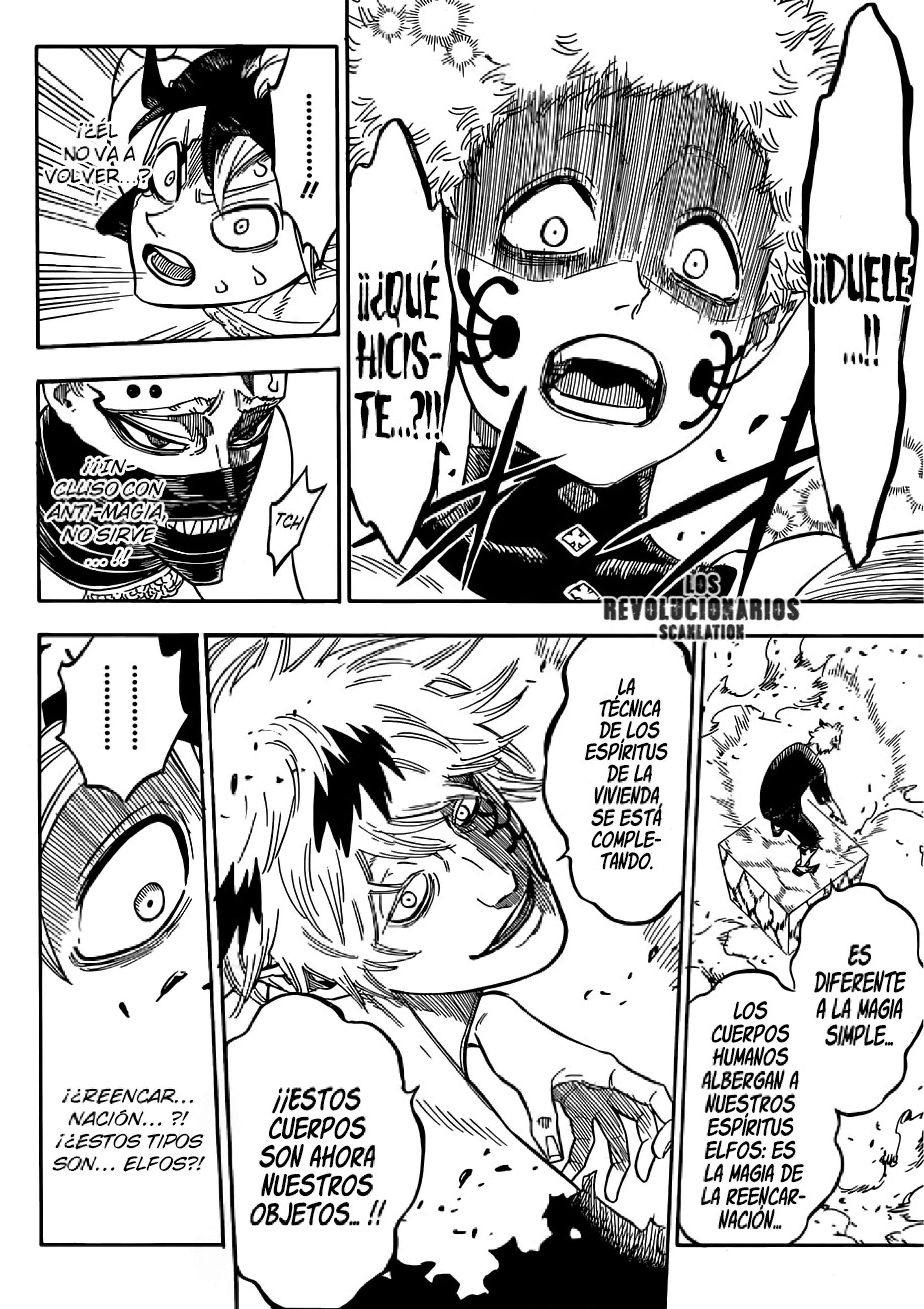 Read black Clover es Manga Online