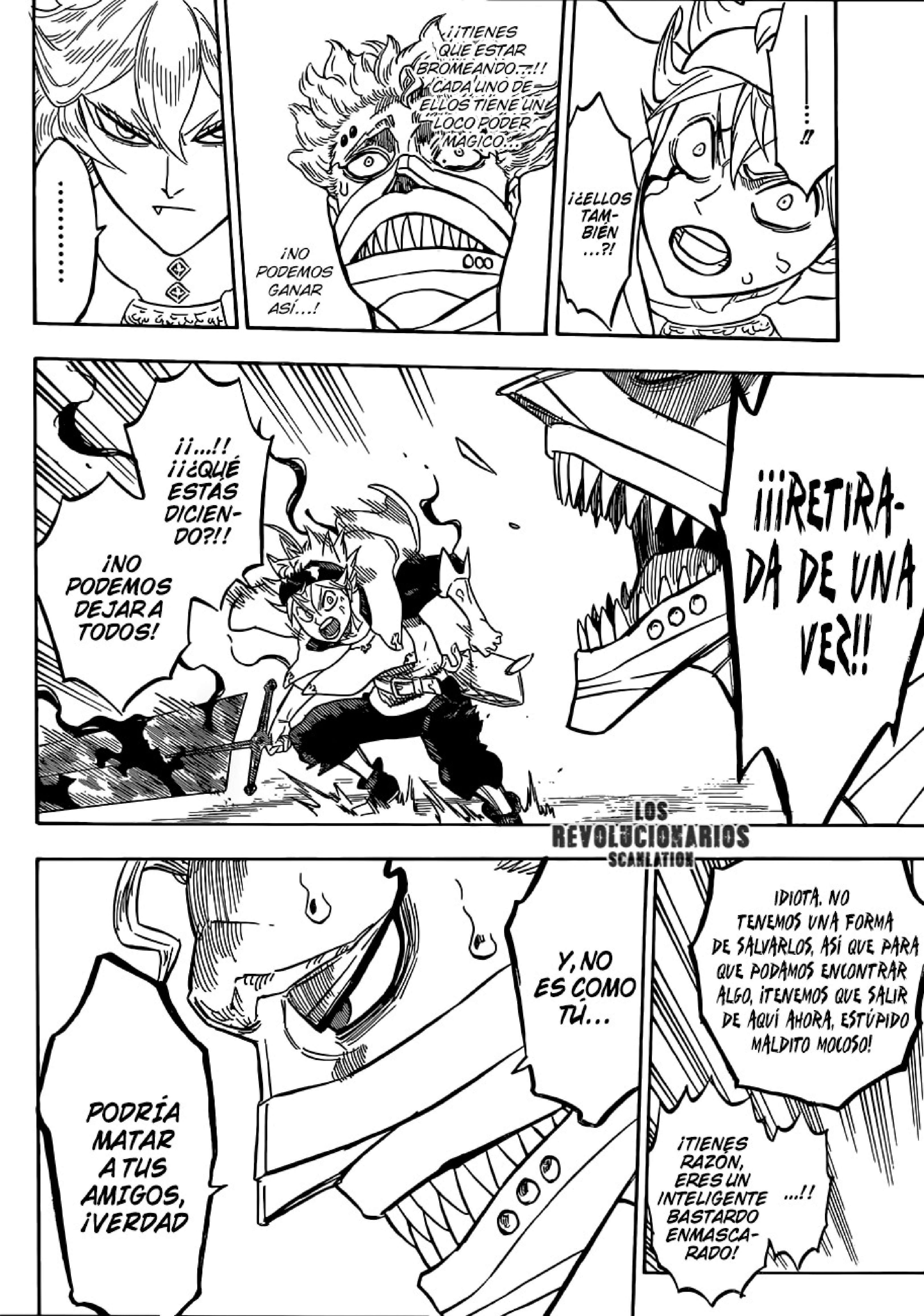 Read black Clover es Manga Online