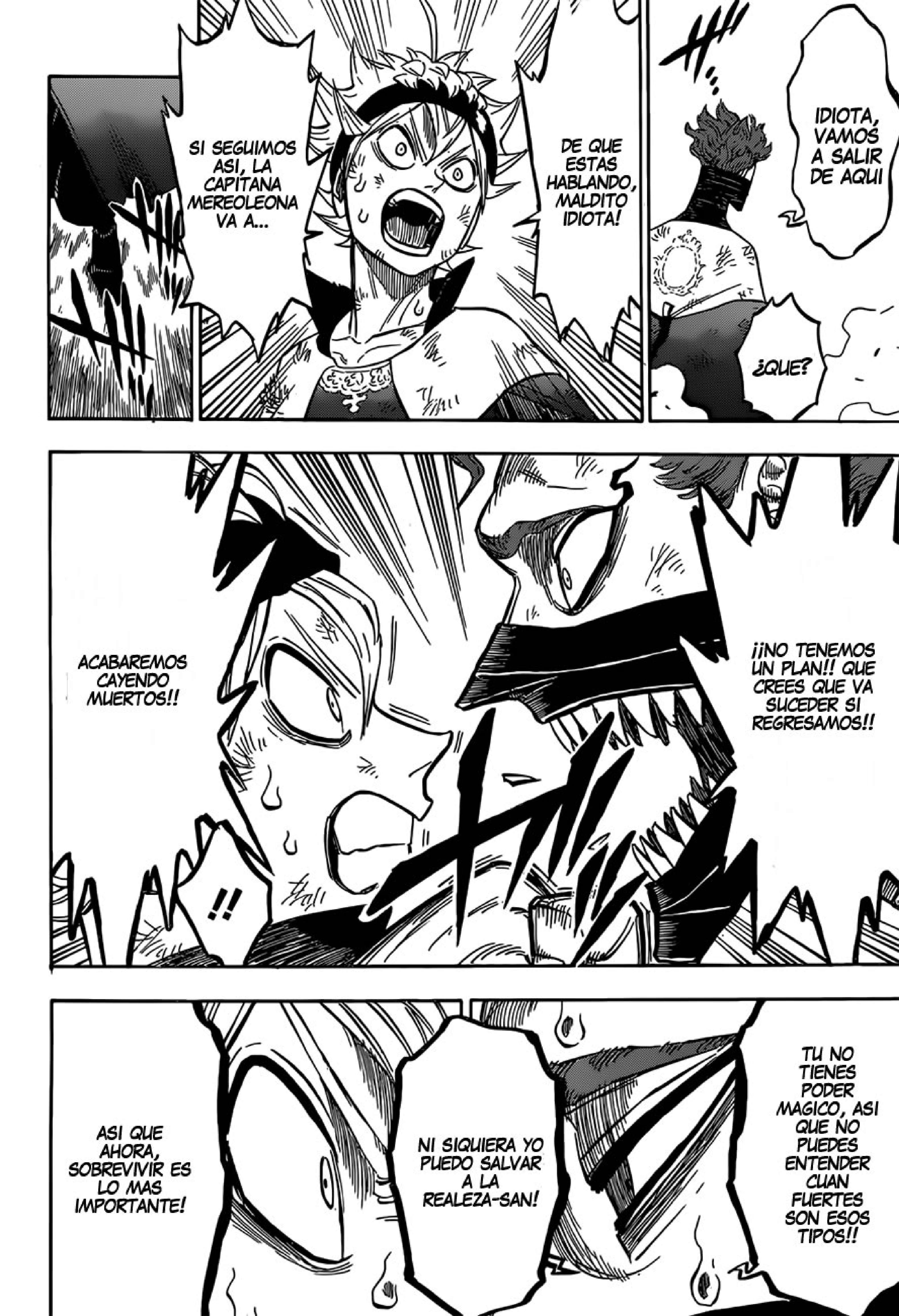 Read black Clover es Manga Online