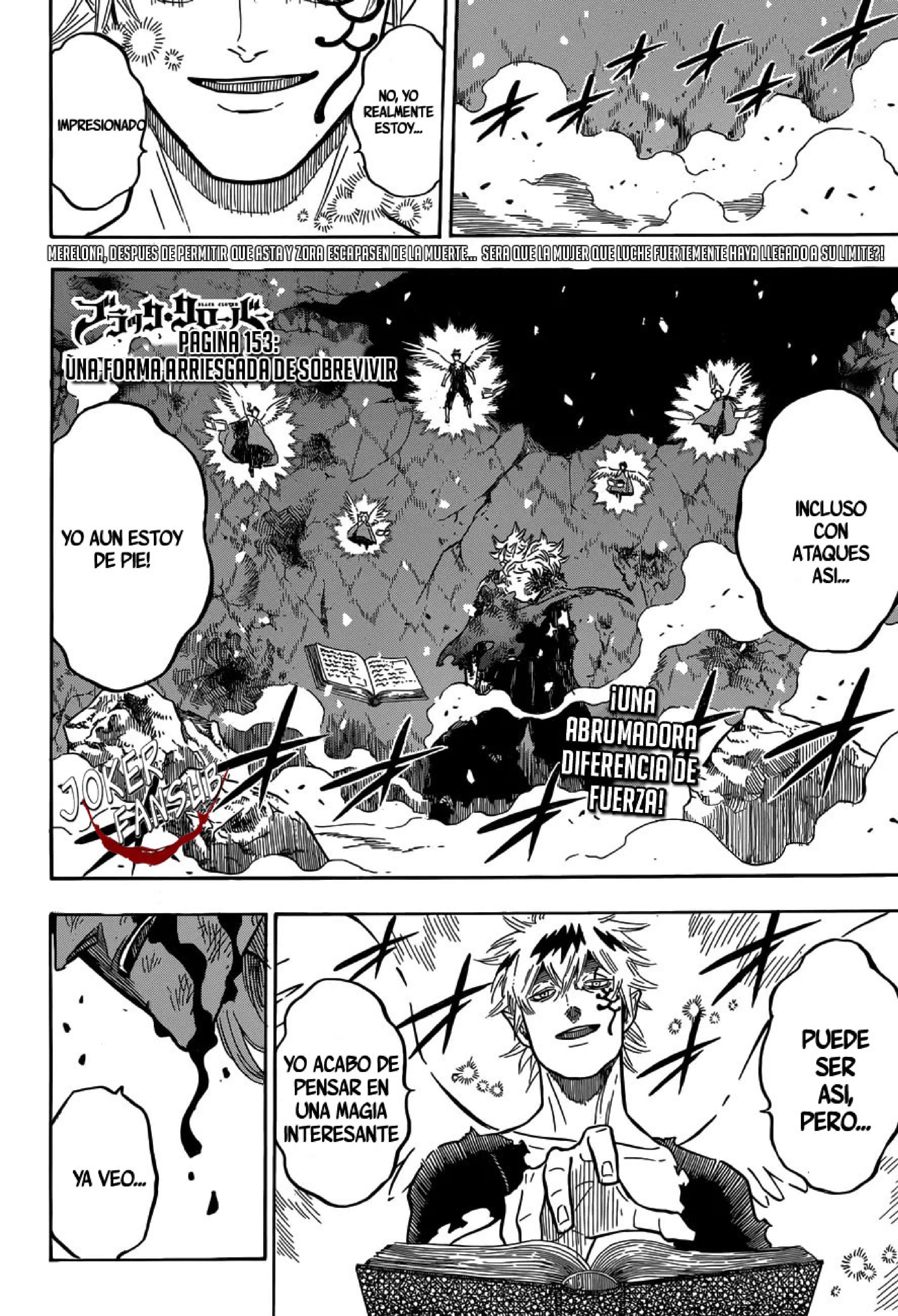 Read black Clover es Manga Online