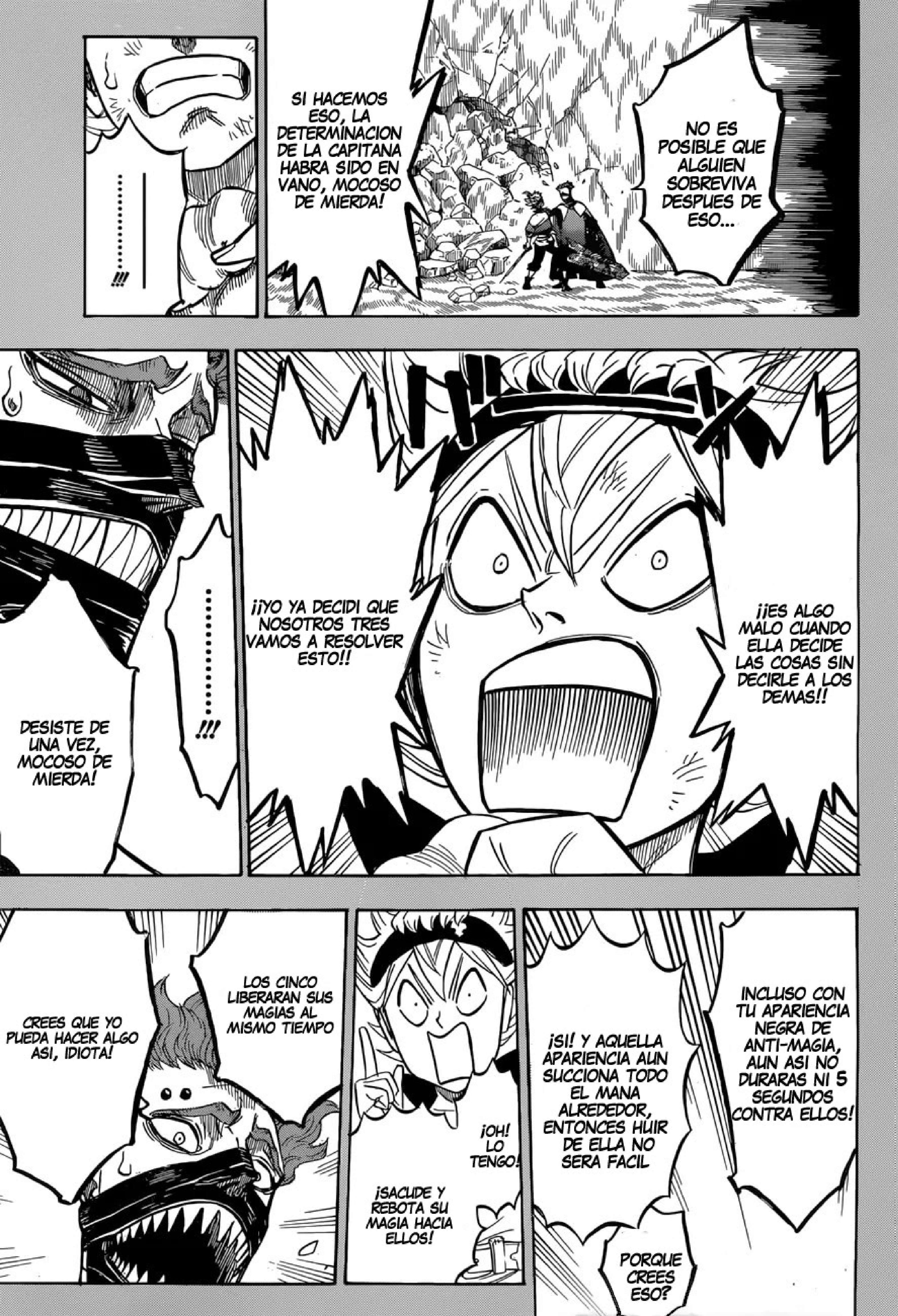 Read black Clover es Manga Online