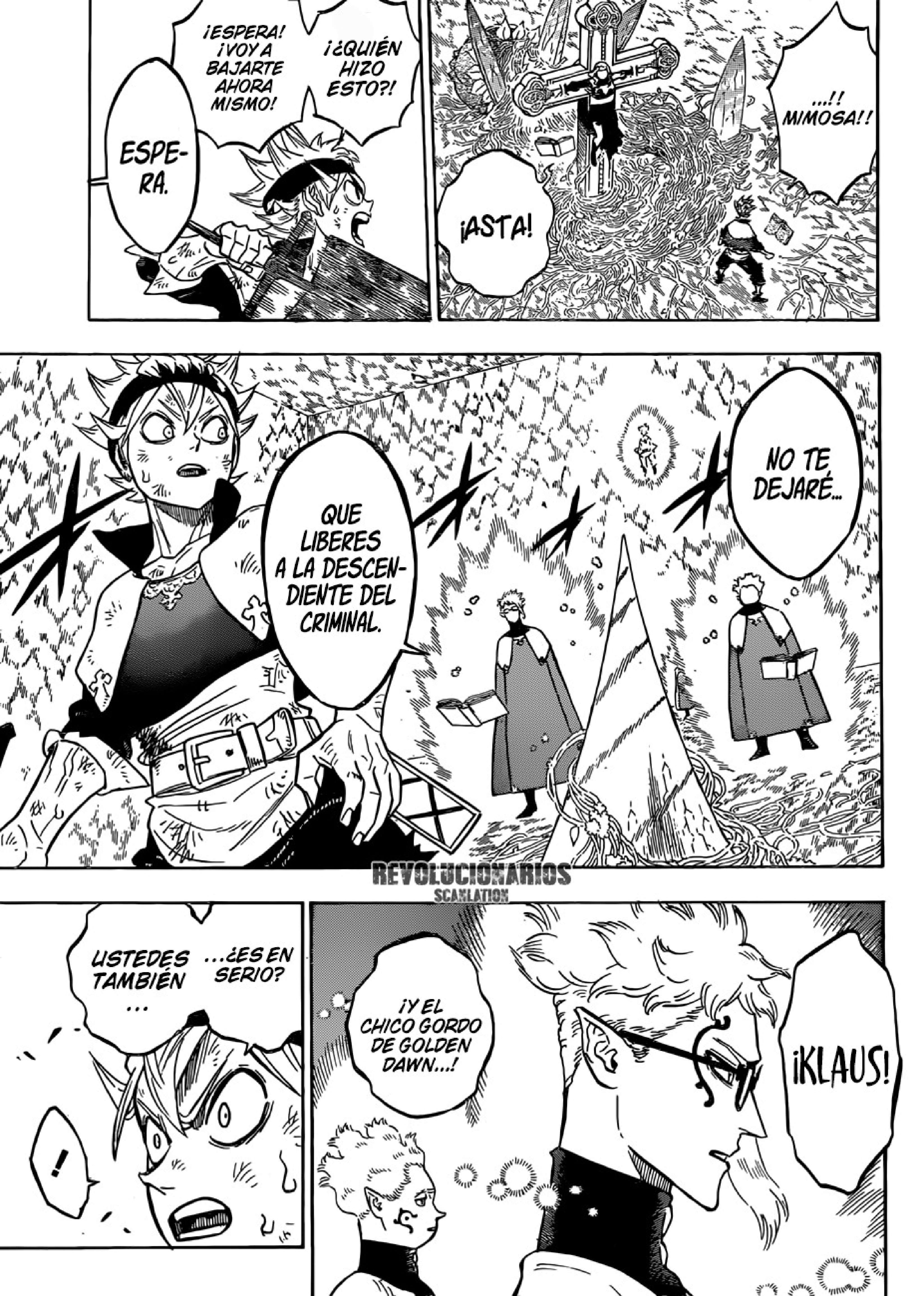 Read black Clover es Manga Online