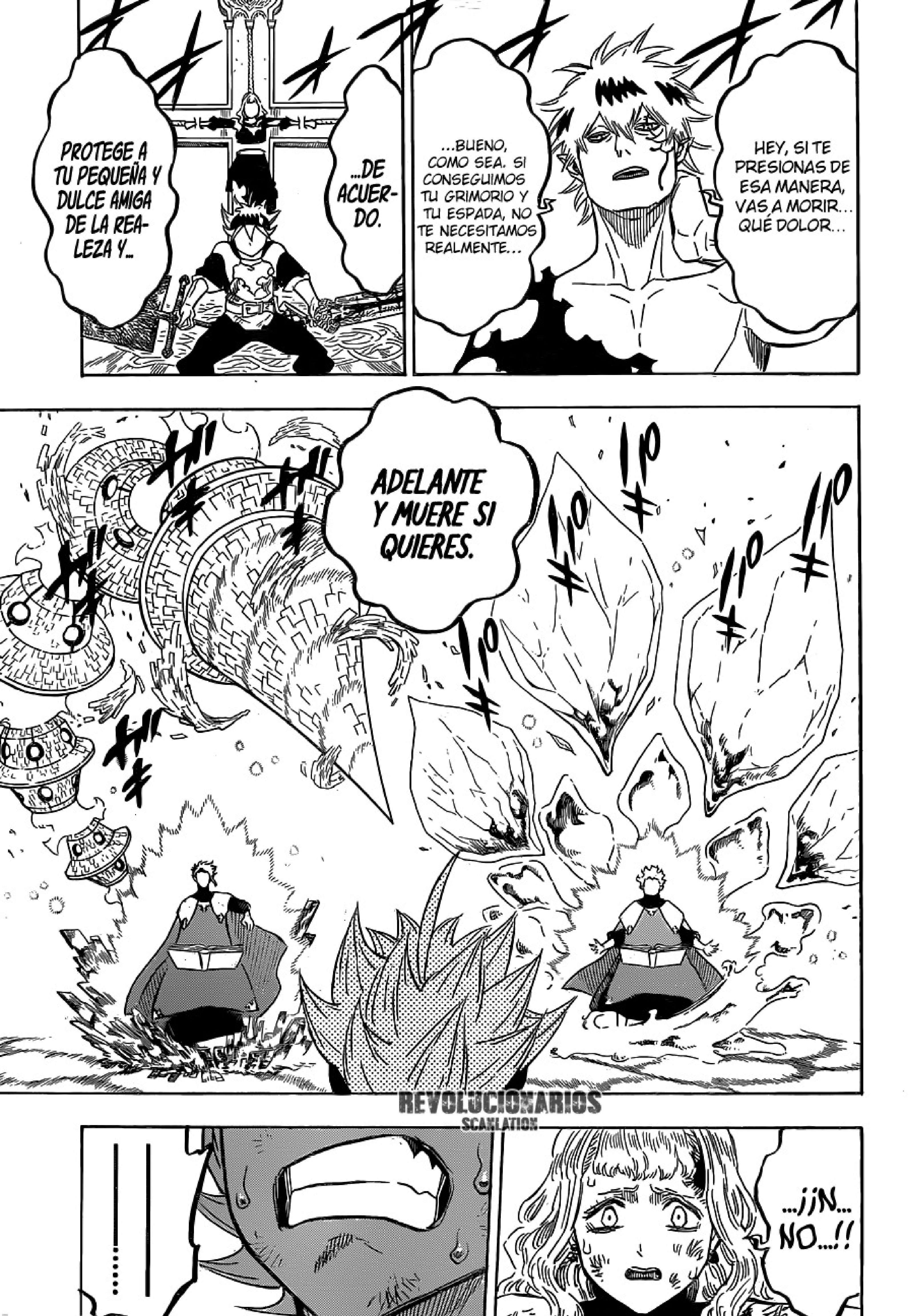 Read black Clover es Manga Online
