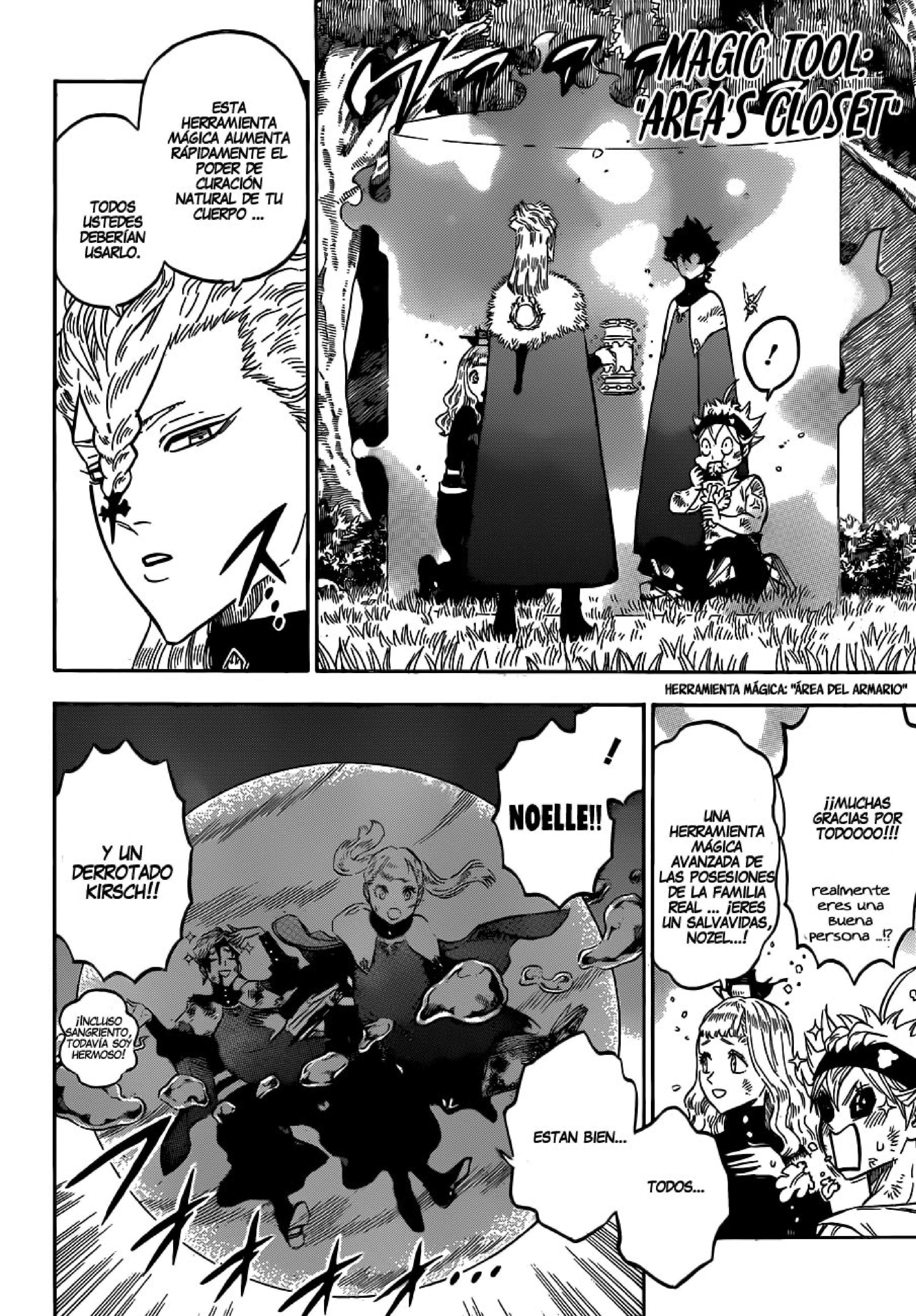 Read black Clover es Manga Online