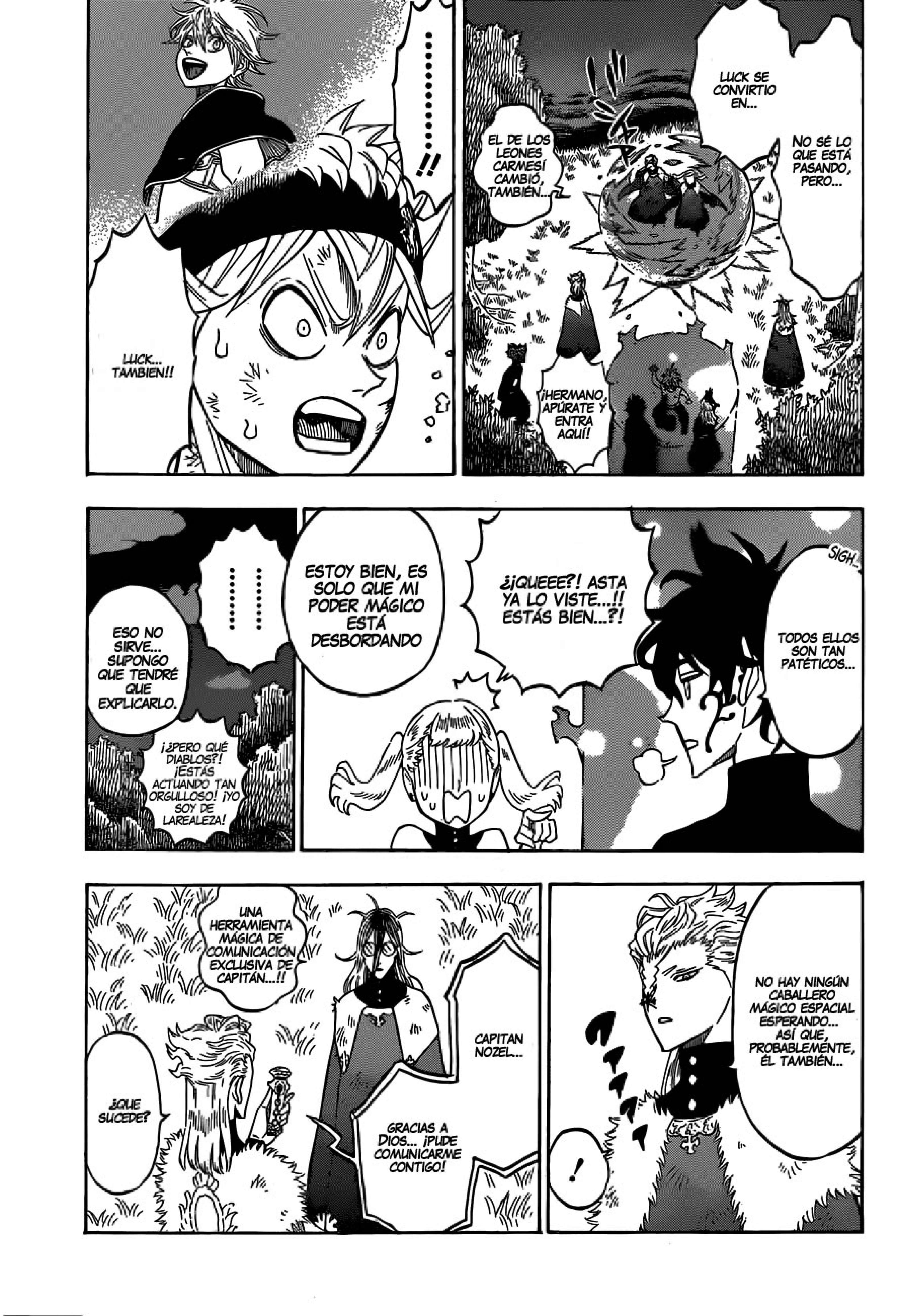 Read black Clover es Manga Online