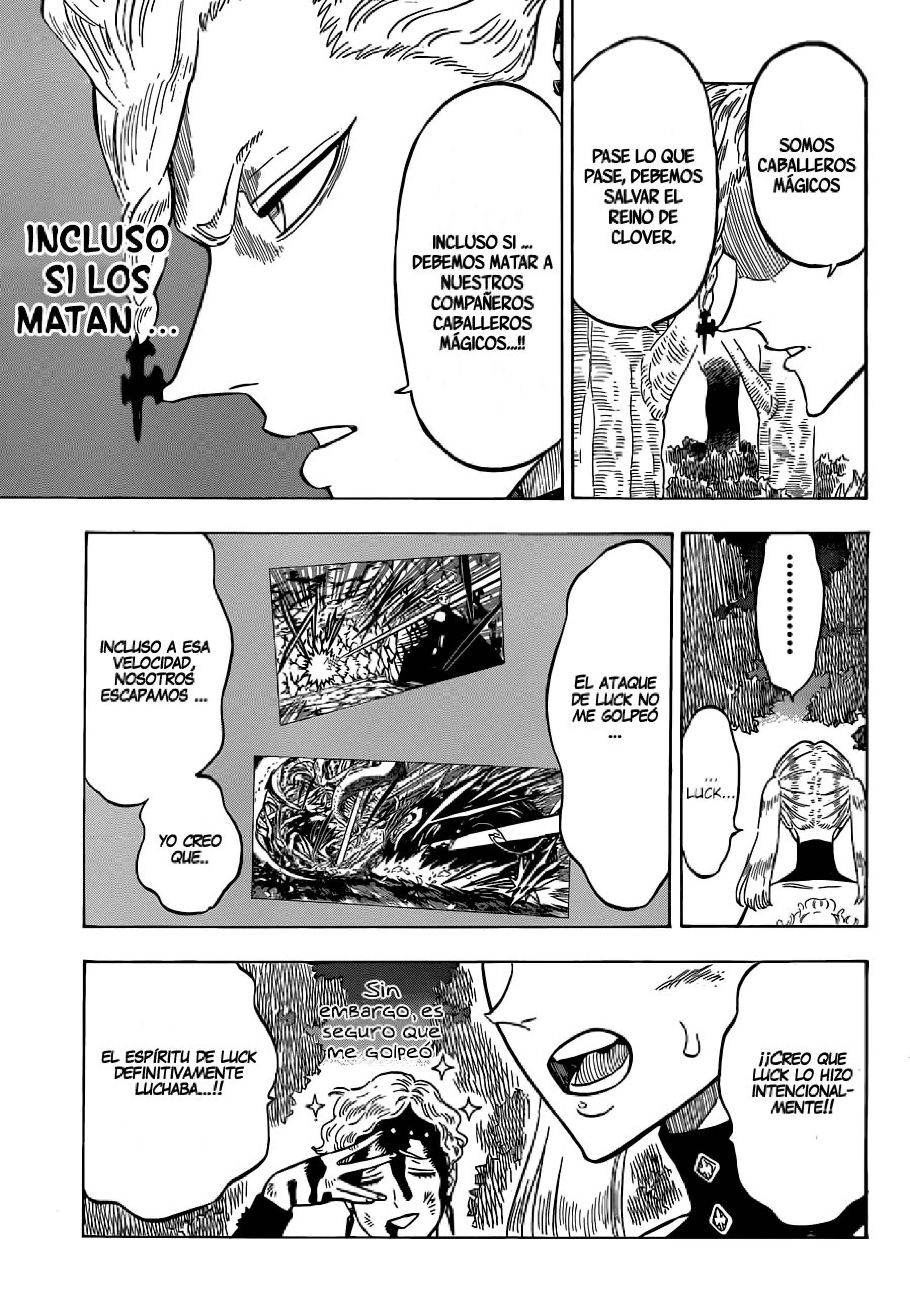 Read black Clover es Manga Online