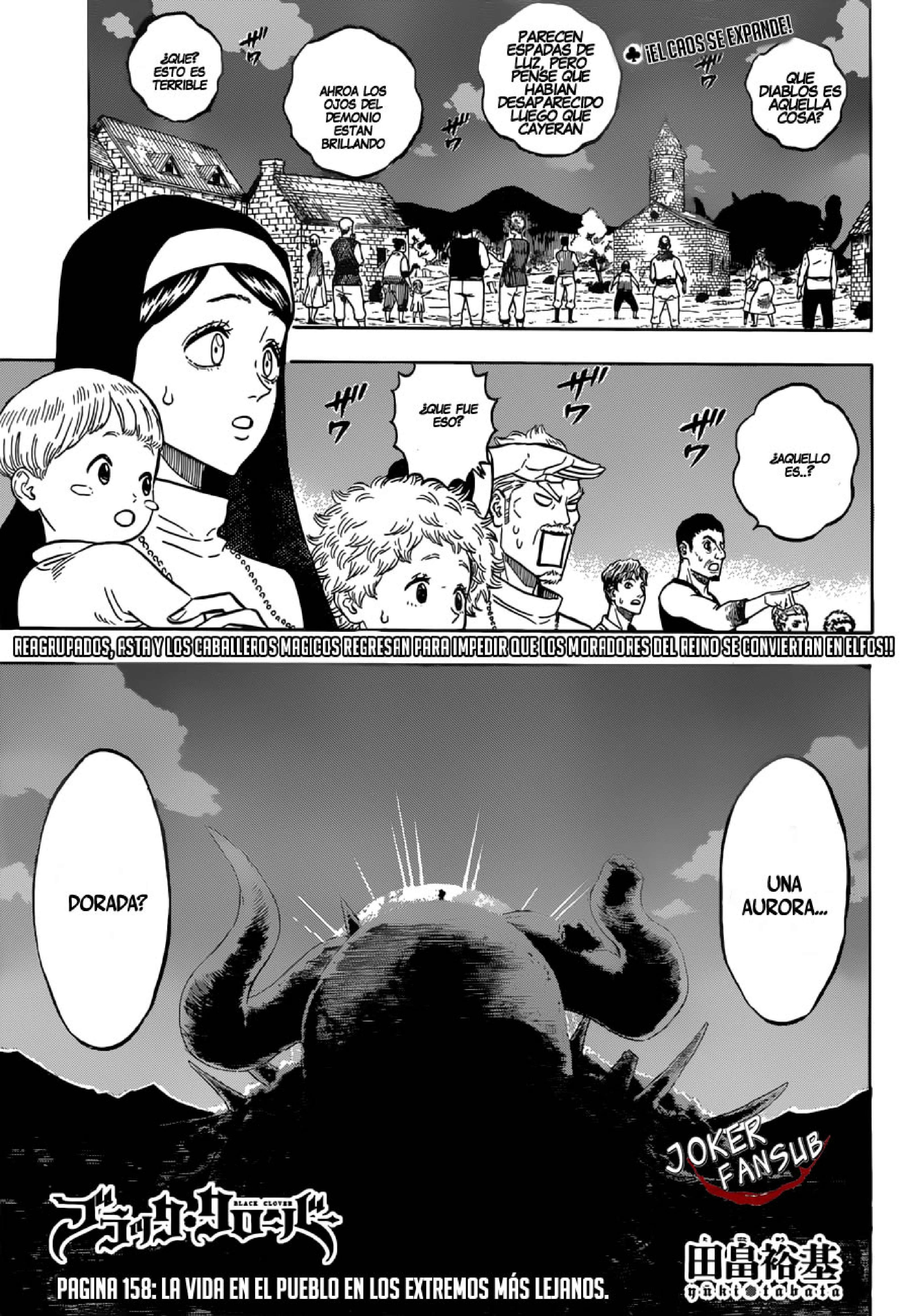 Read black Clover es Manga Online