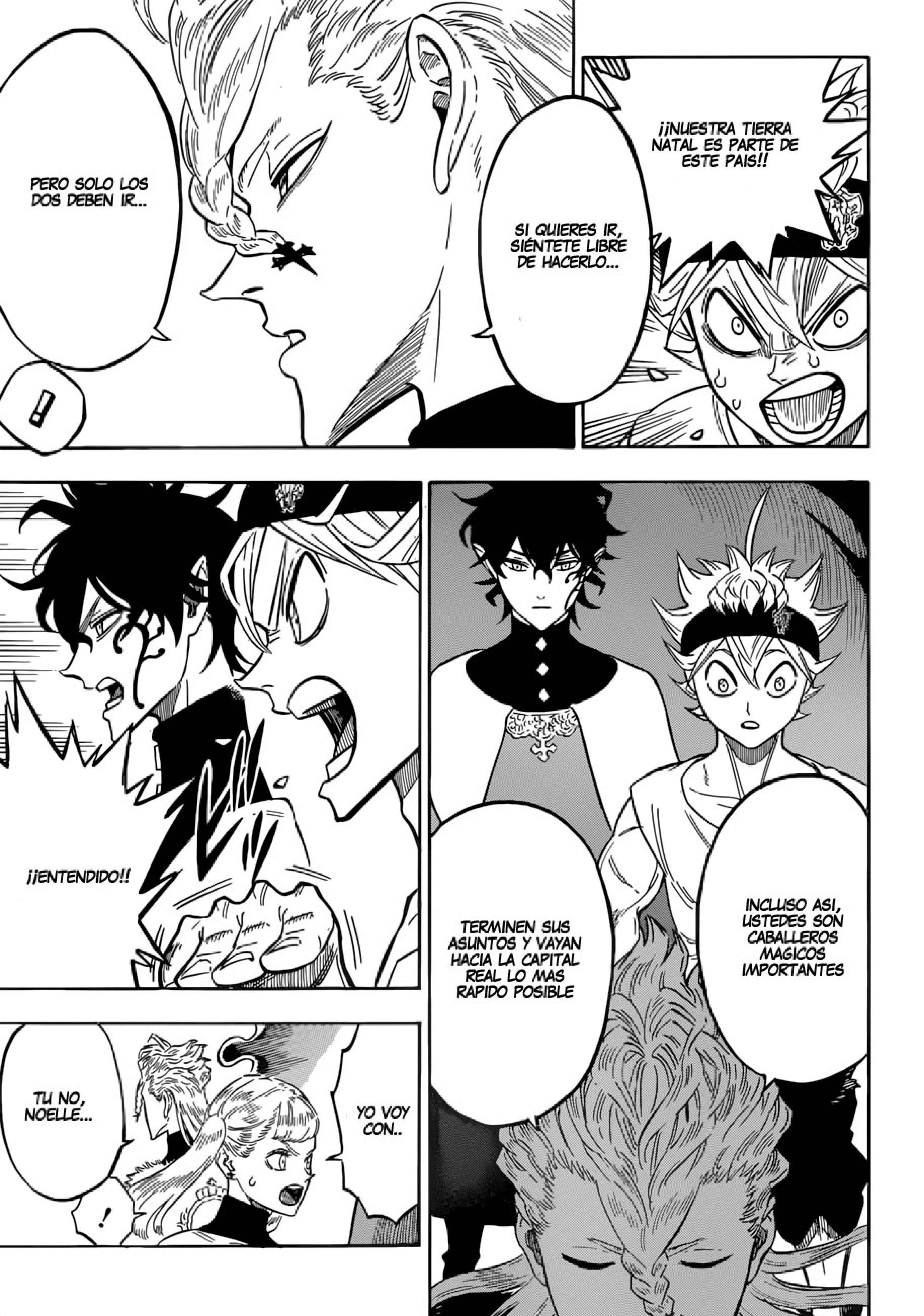 Read black Clover es Manga Online