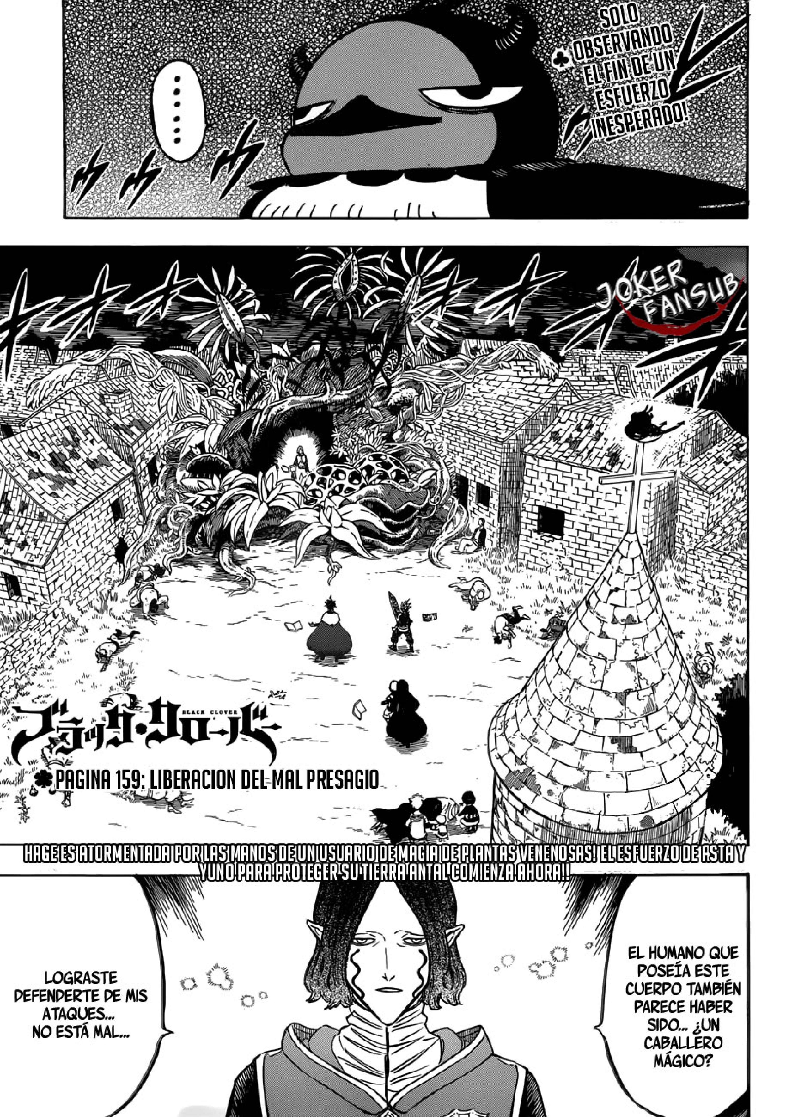 Read black Clover es Manga Online