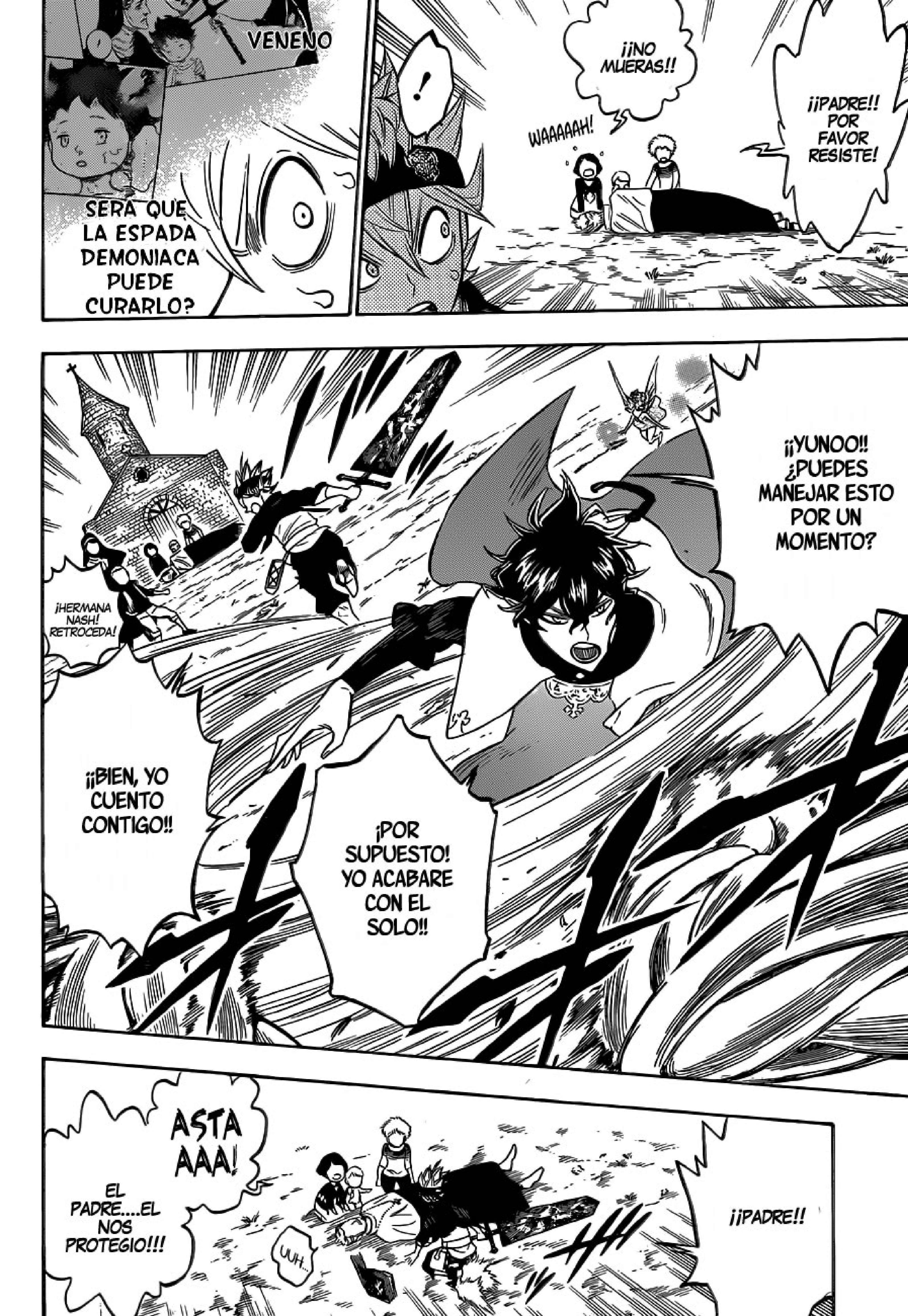 Read black Clover es Manga Online