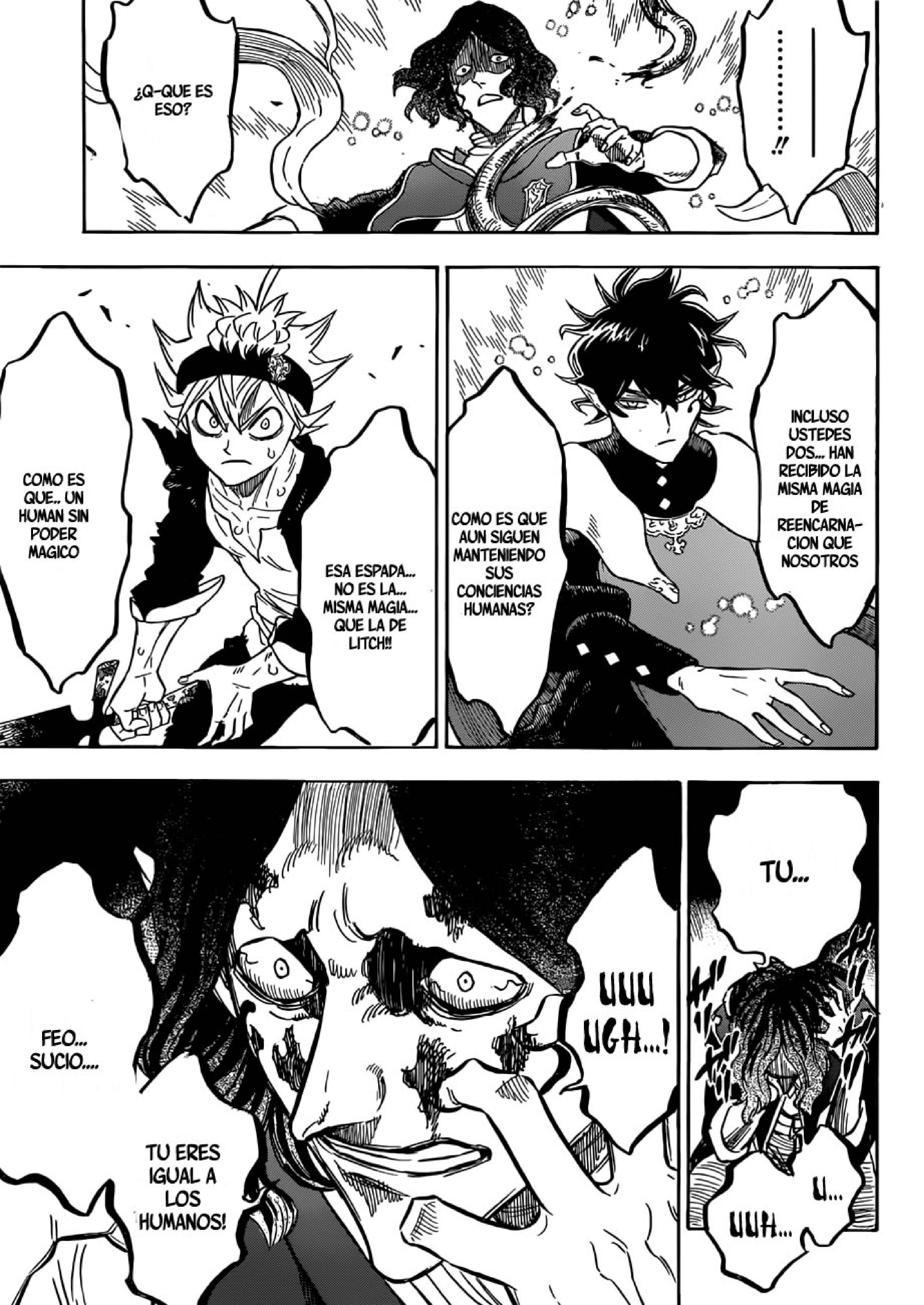 Read black Clover es Manga Online