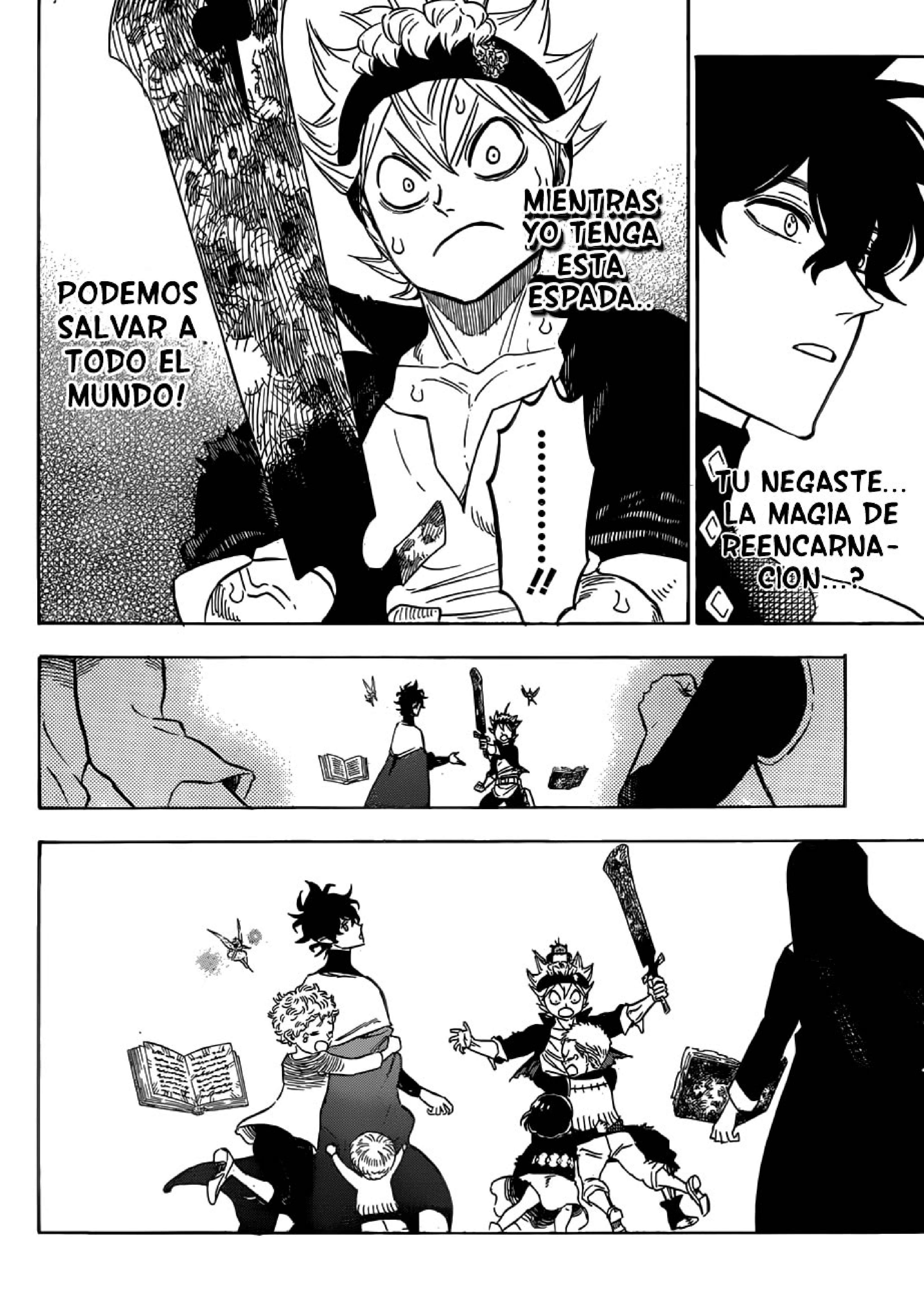 Read black Clover es Manga Online