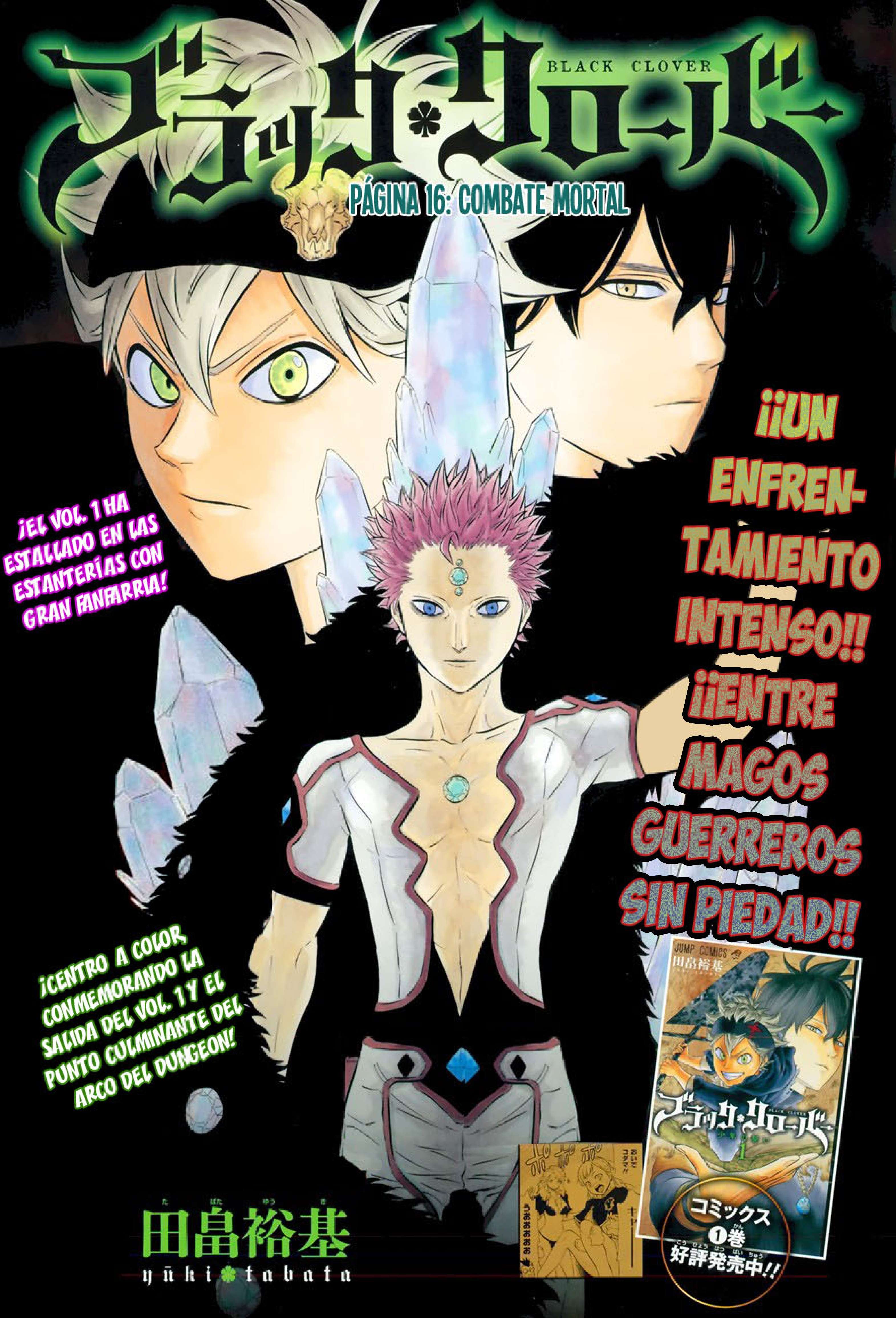 Read black Clover es Manga Online