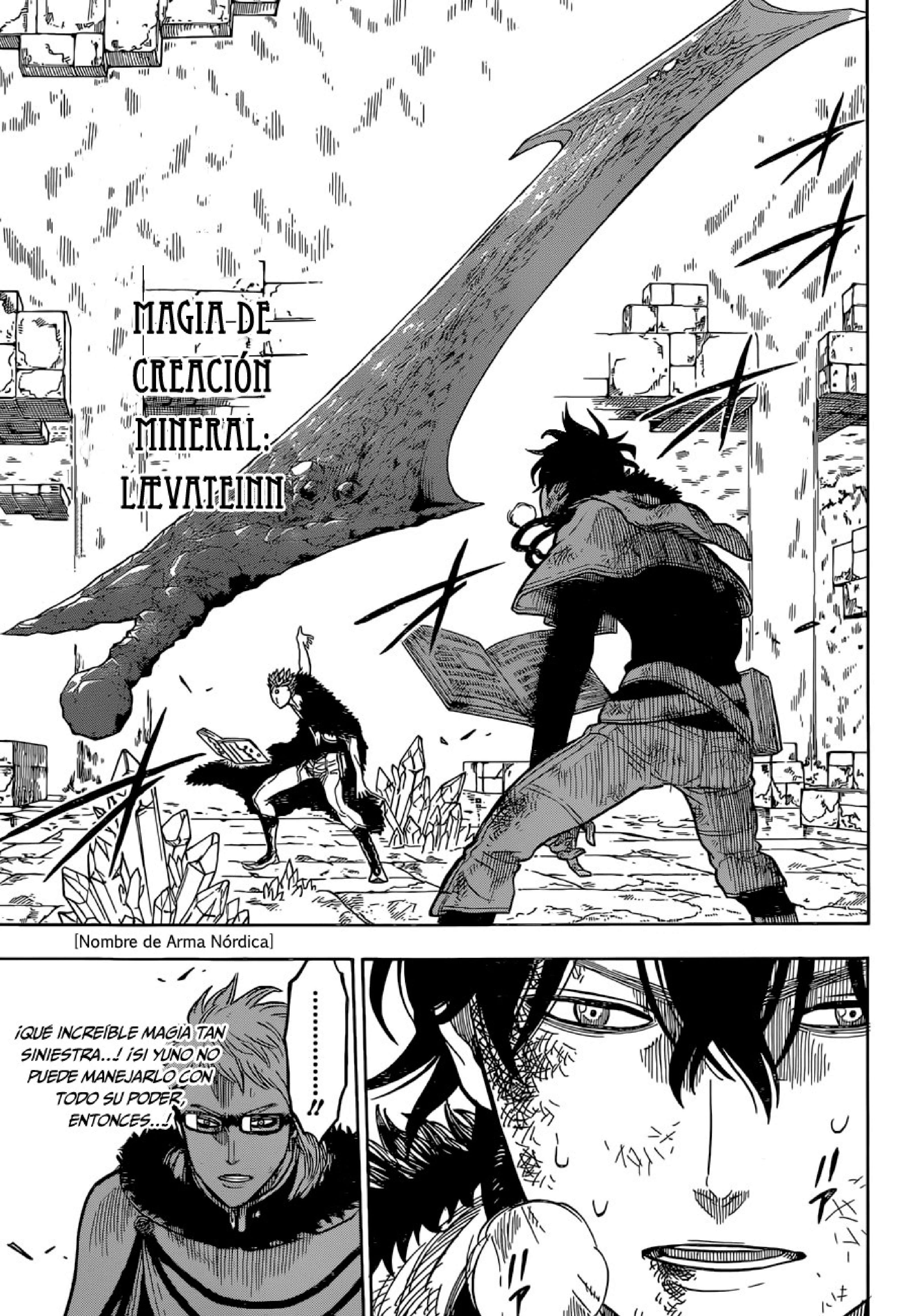 Read black Clover es Manga Online