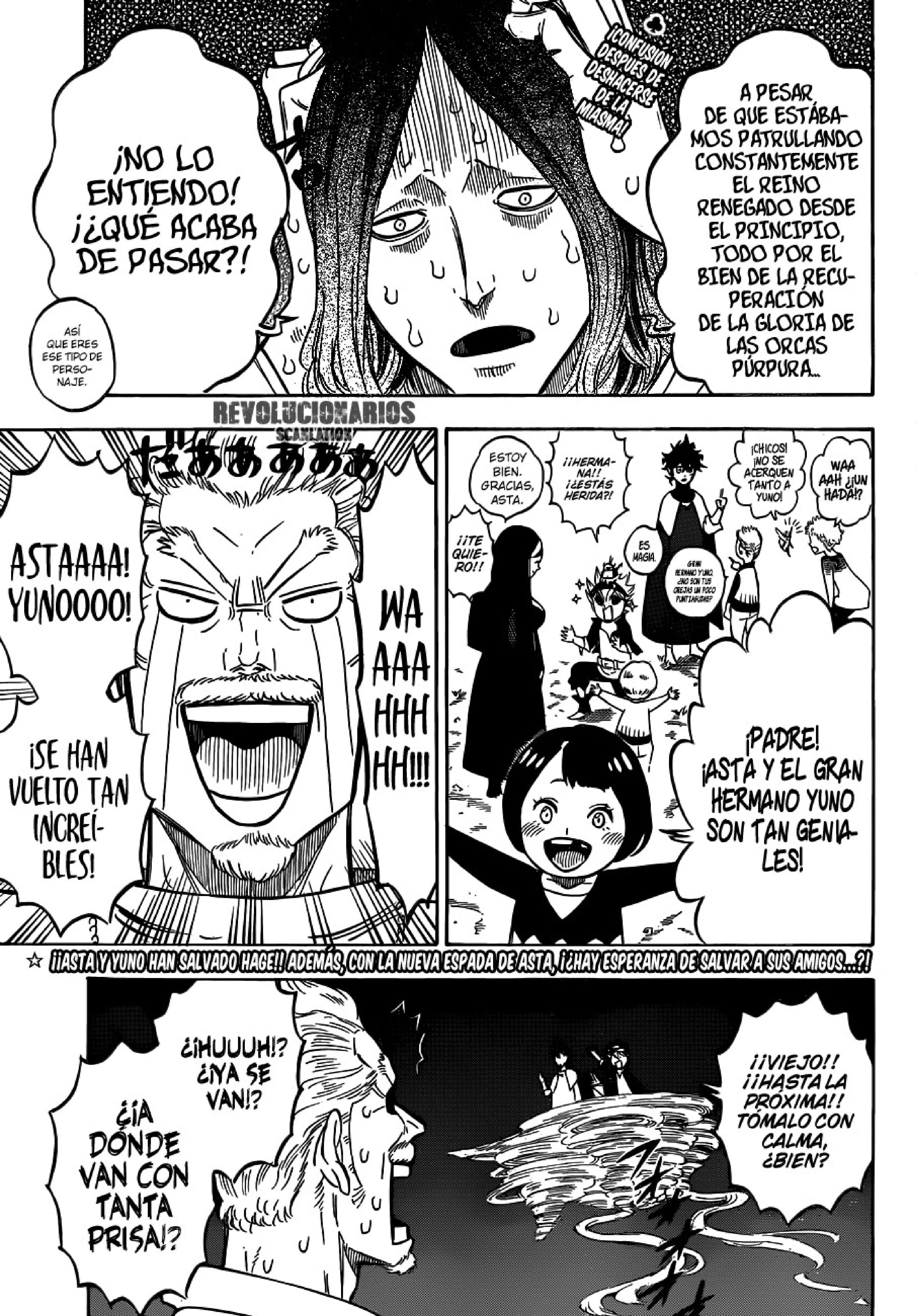 Read black Clover es Manga Online