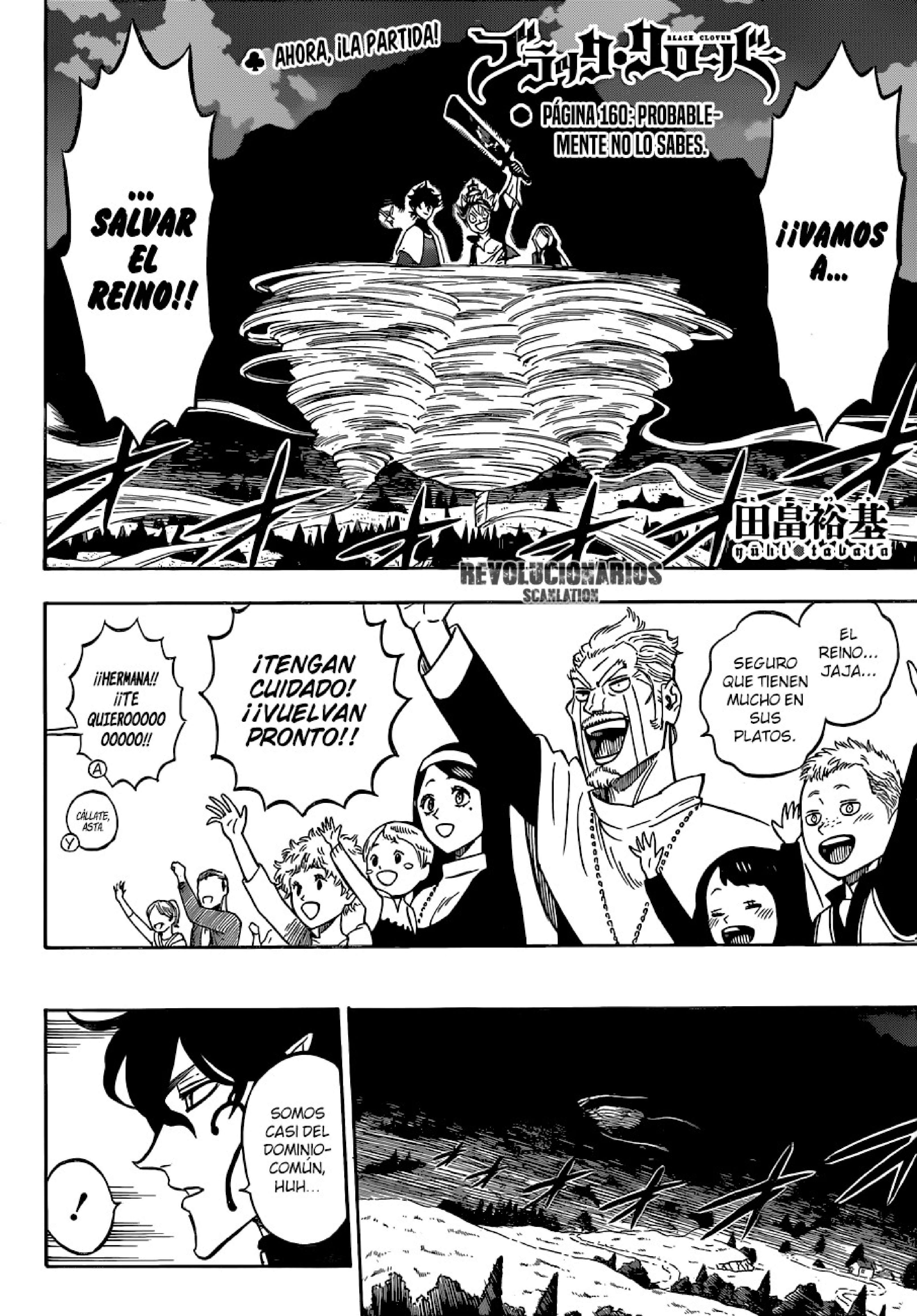 Read black Clover es Manga Online