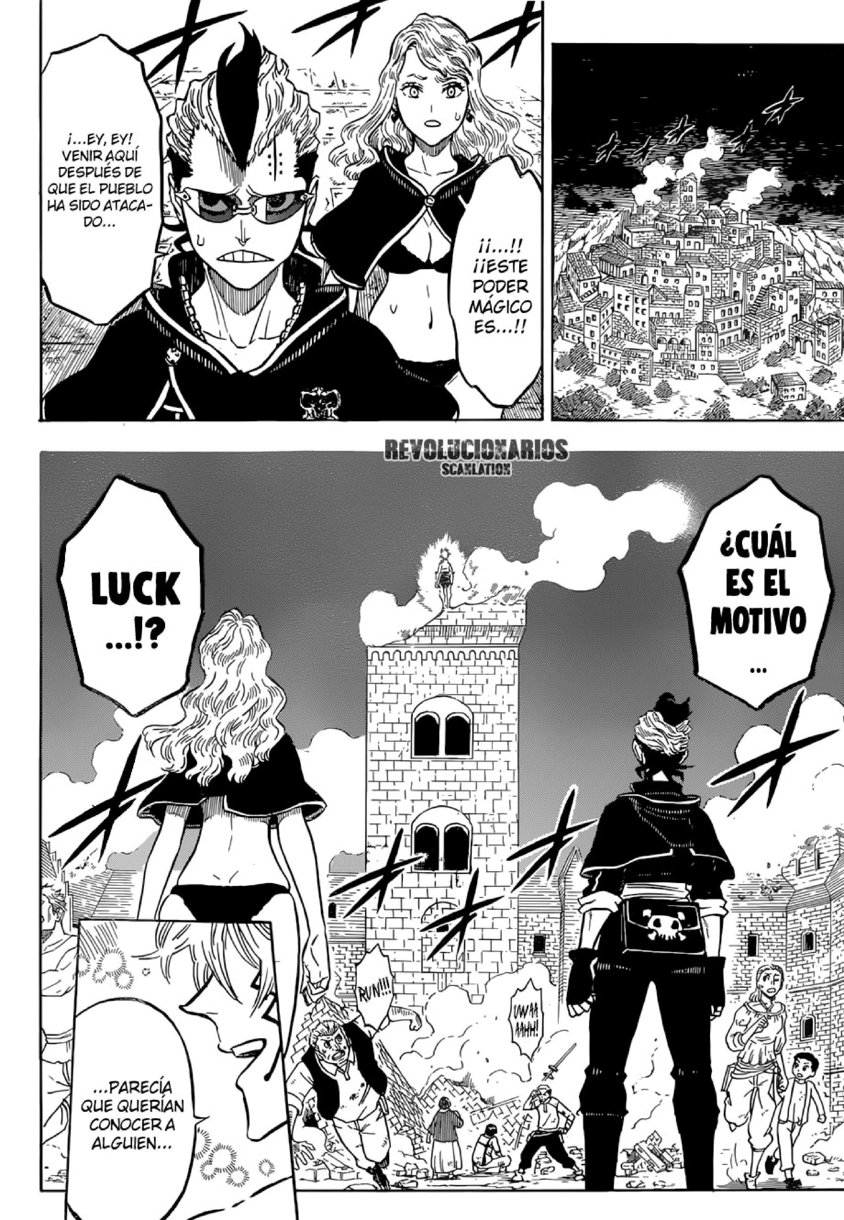 Read black Clover es Manga Online
