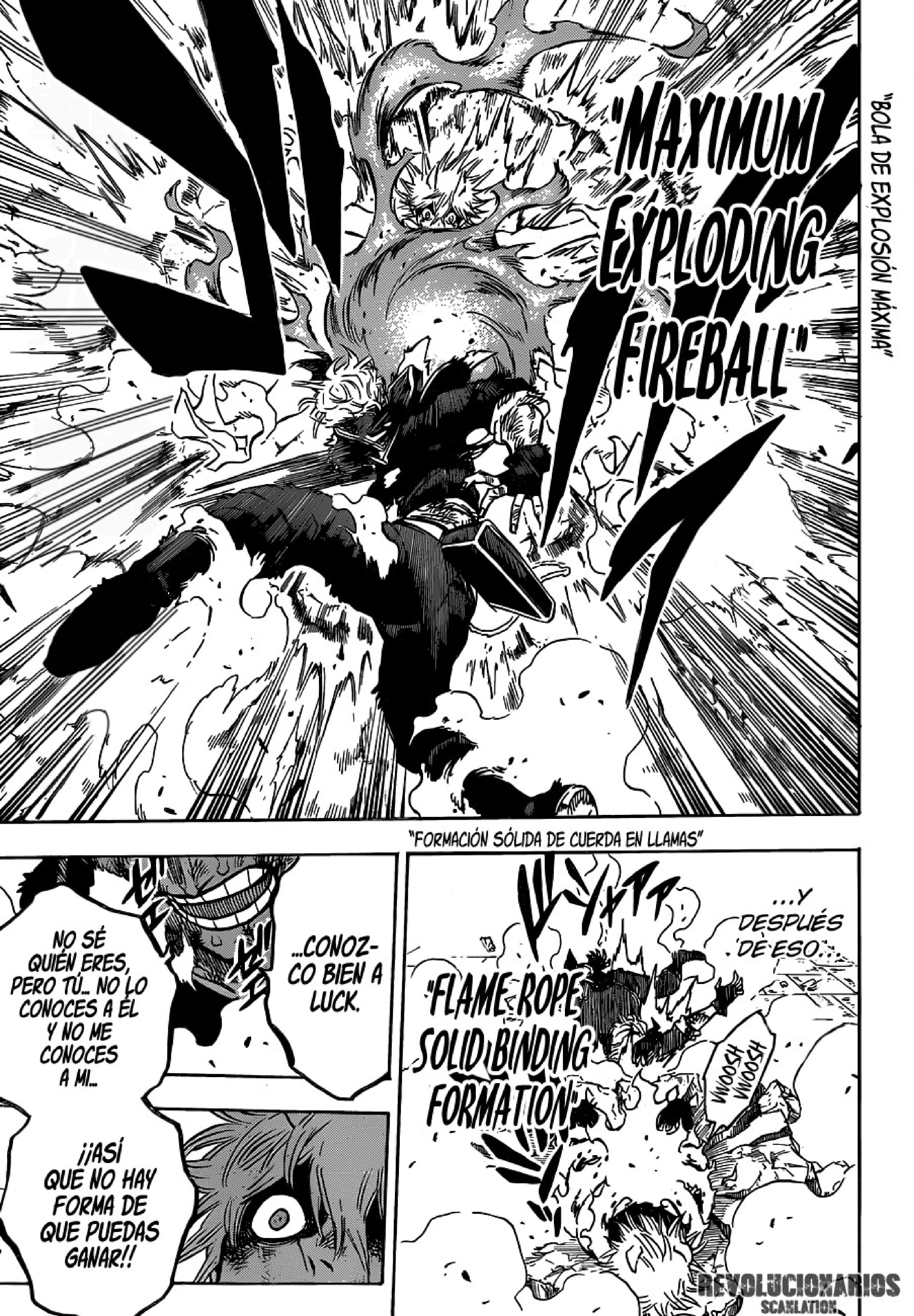 Read black Clover es Manga Online