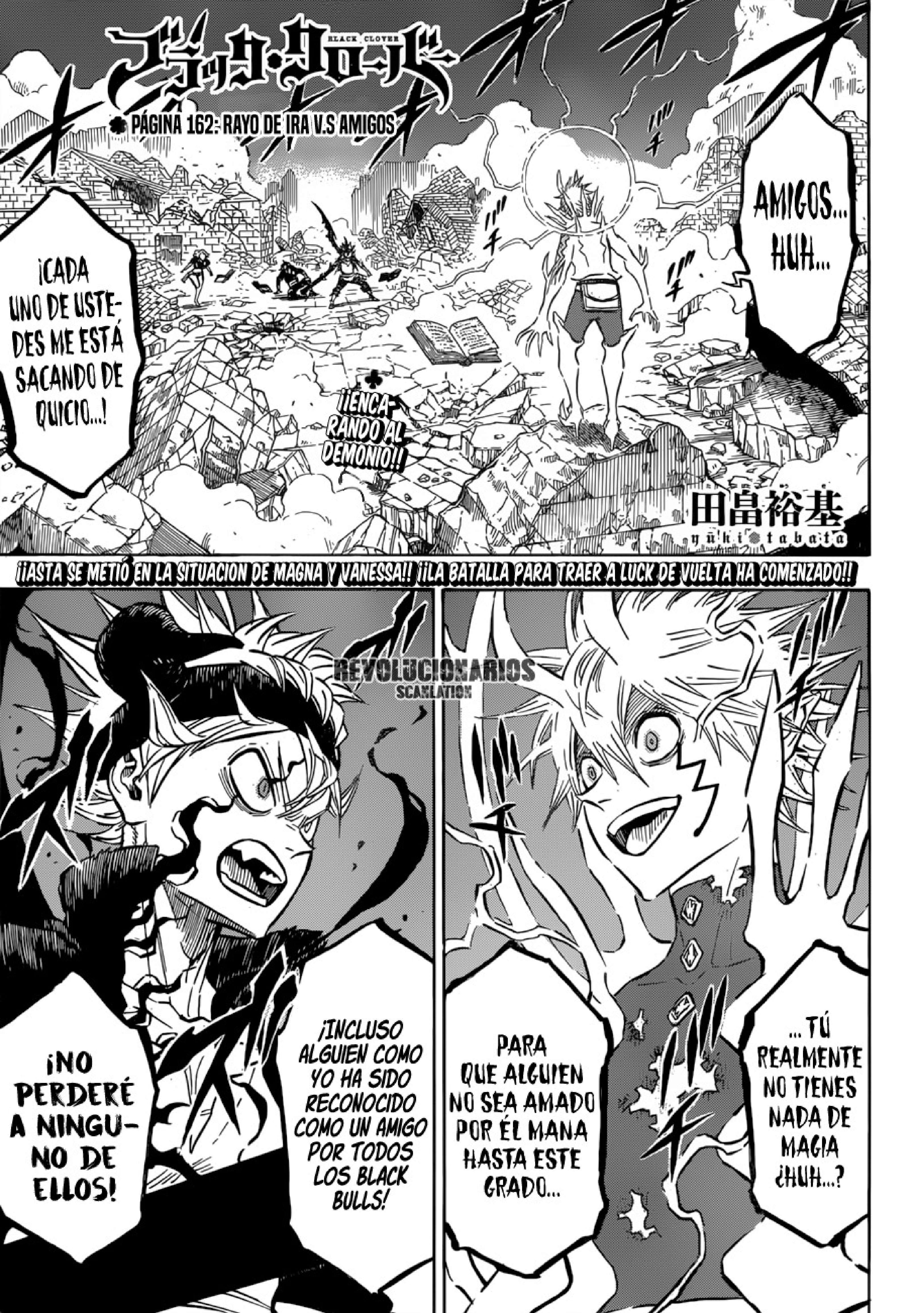 Read black Clover es Manga Online