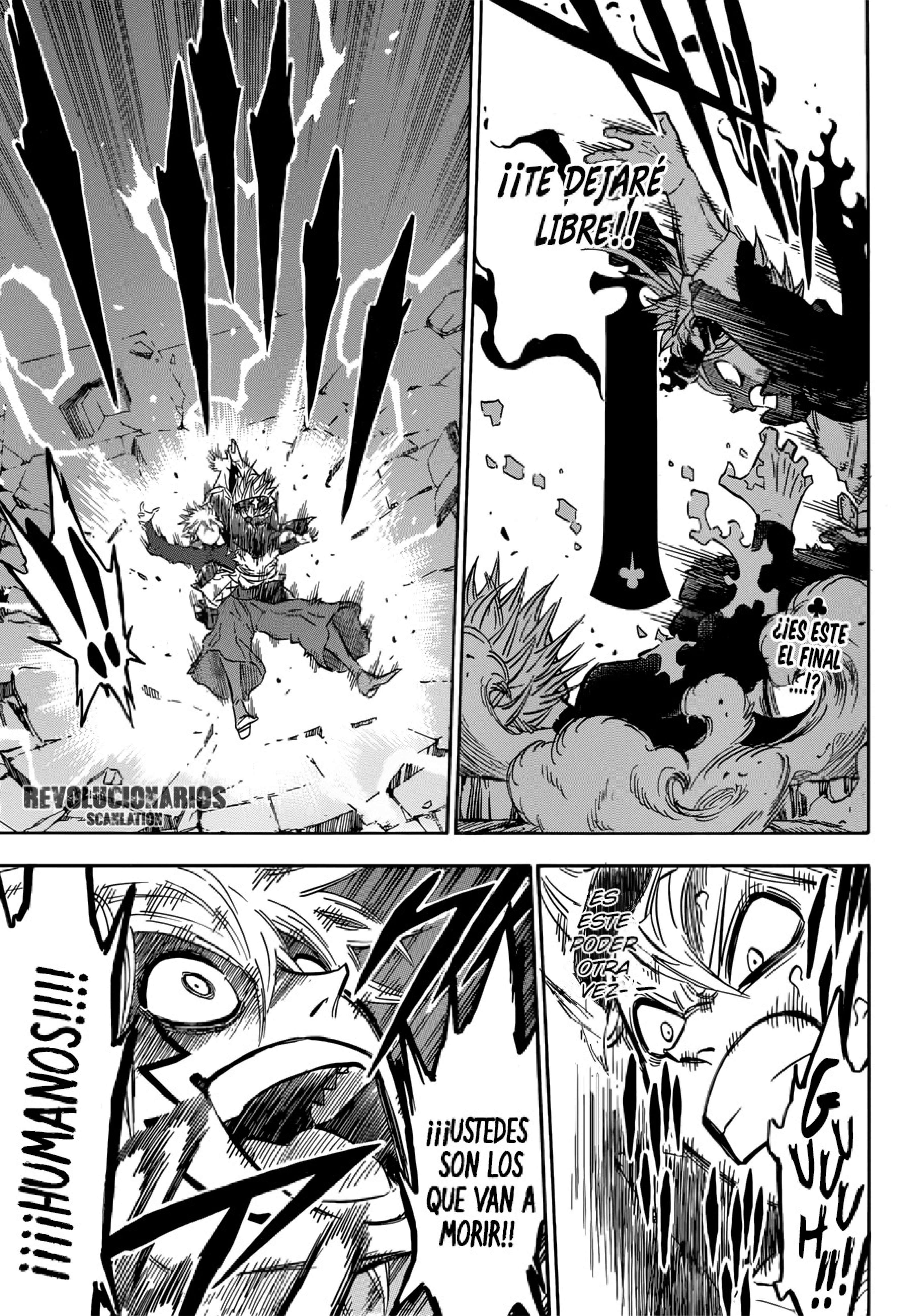 Read black Clover es Manga Online