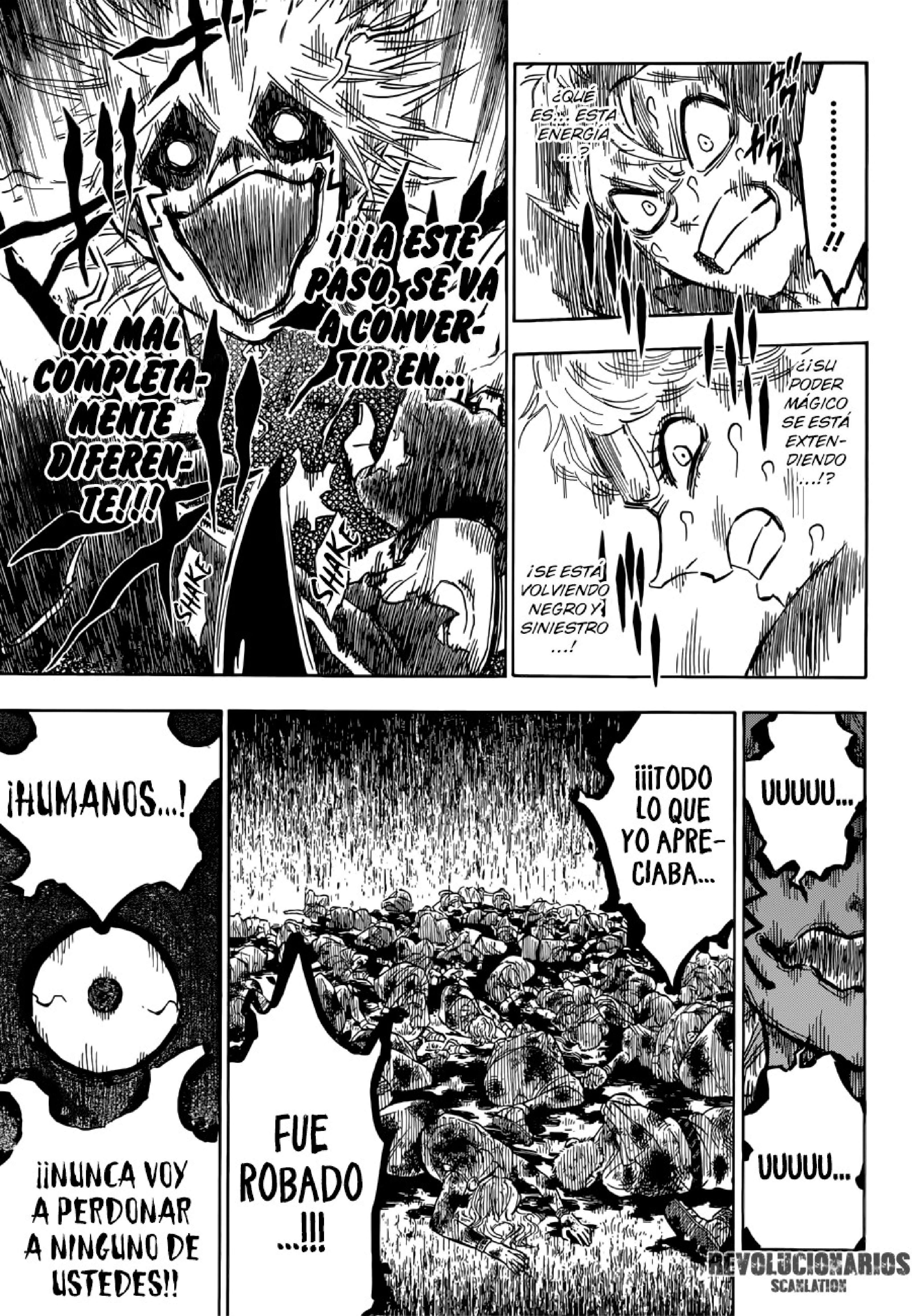 Read black Clover es Manga Online