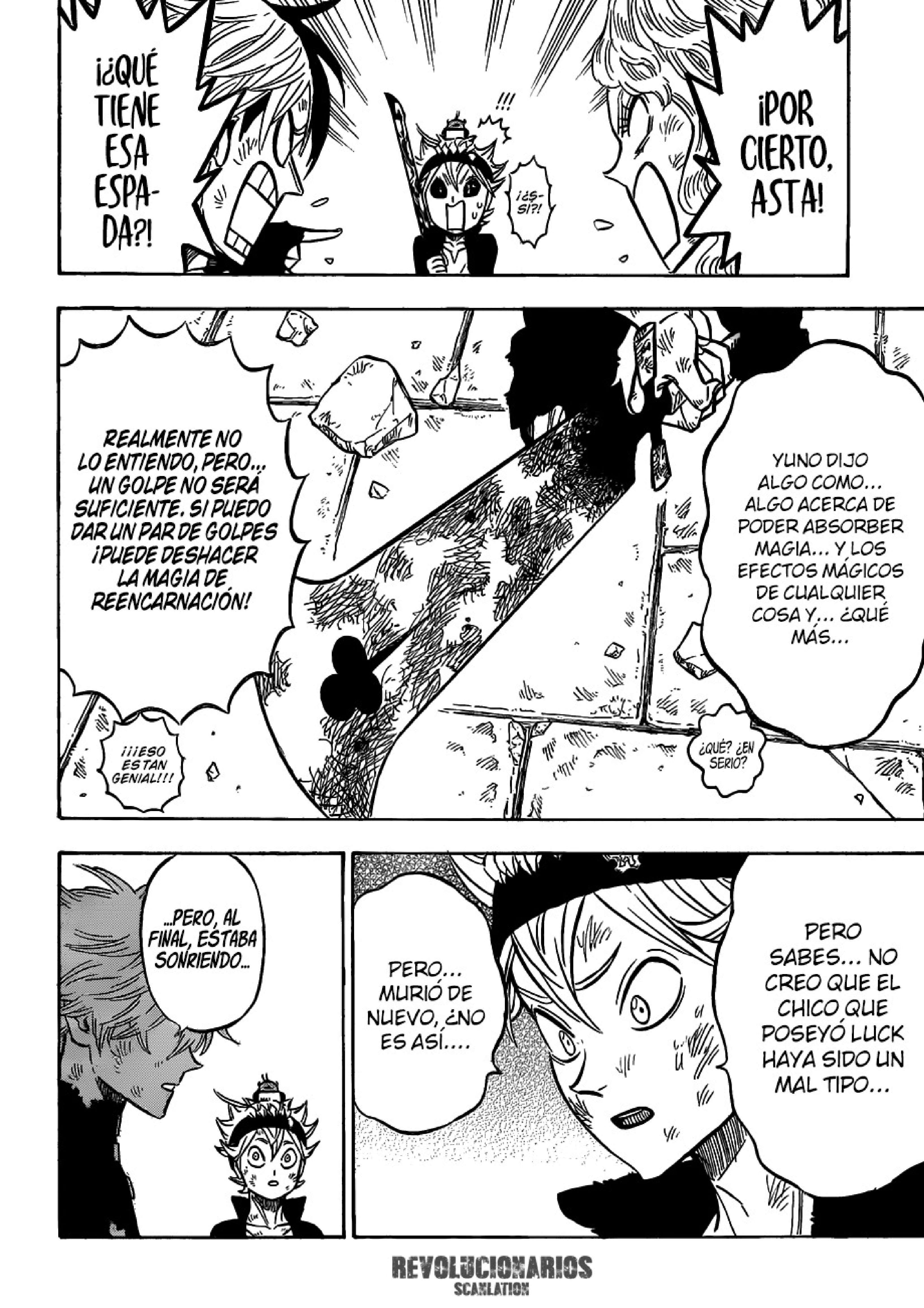 Read black Clover es Manga Online