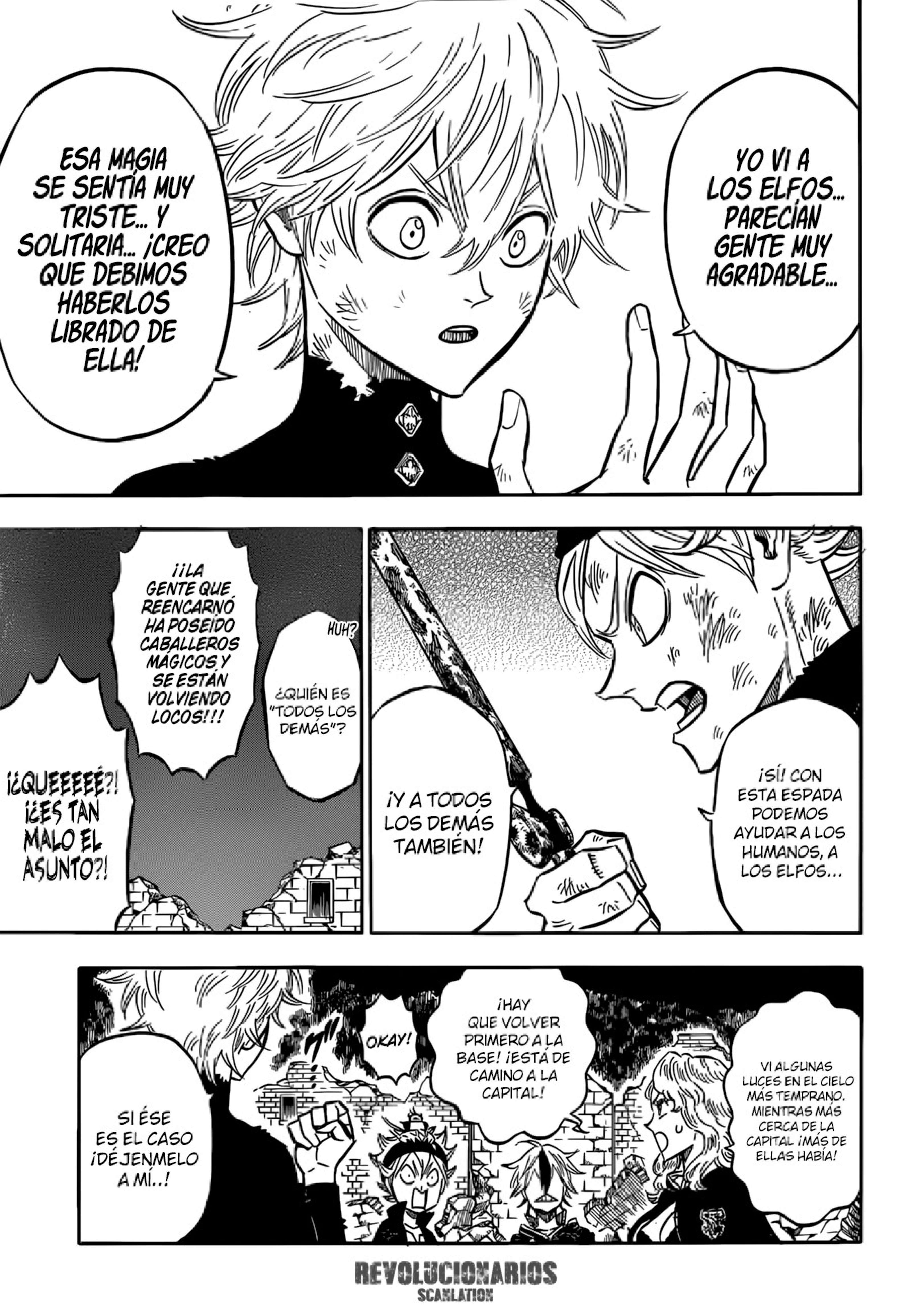 Read black Clover es Manga Online