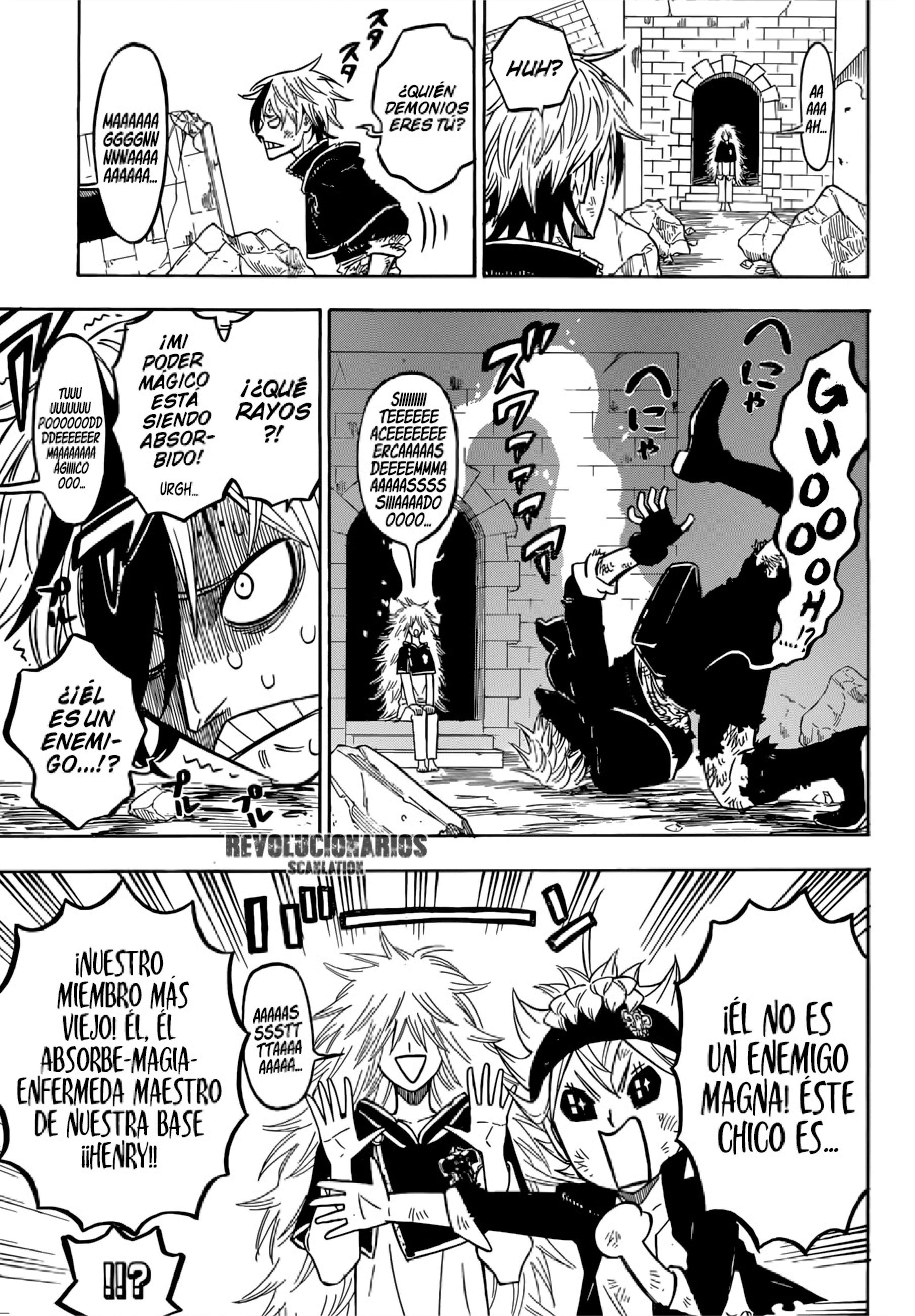 Read black Clover es Manga Online