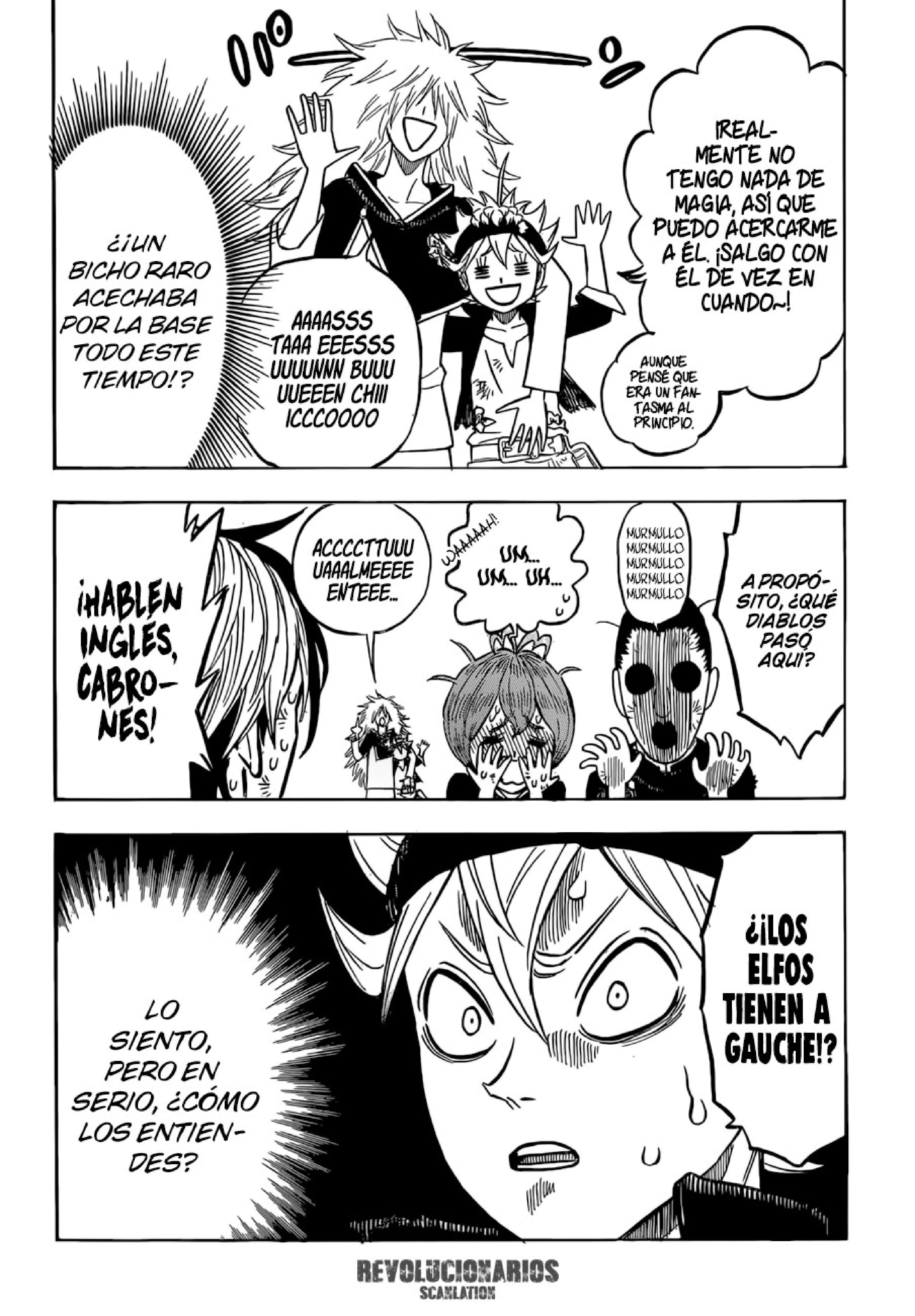 Read black Clover es Manga Online
