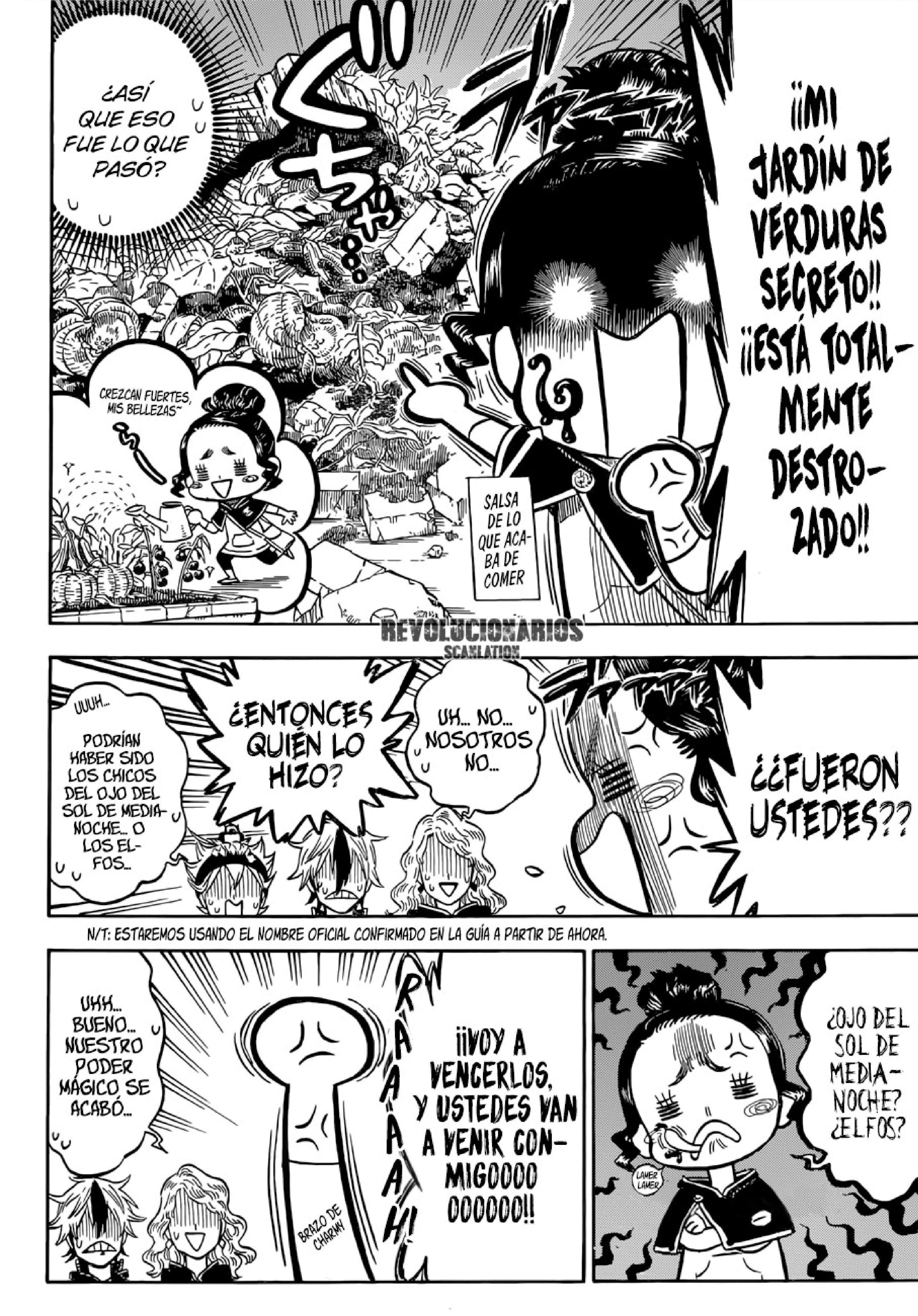 Read black Clover es Manga Online