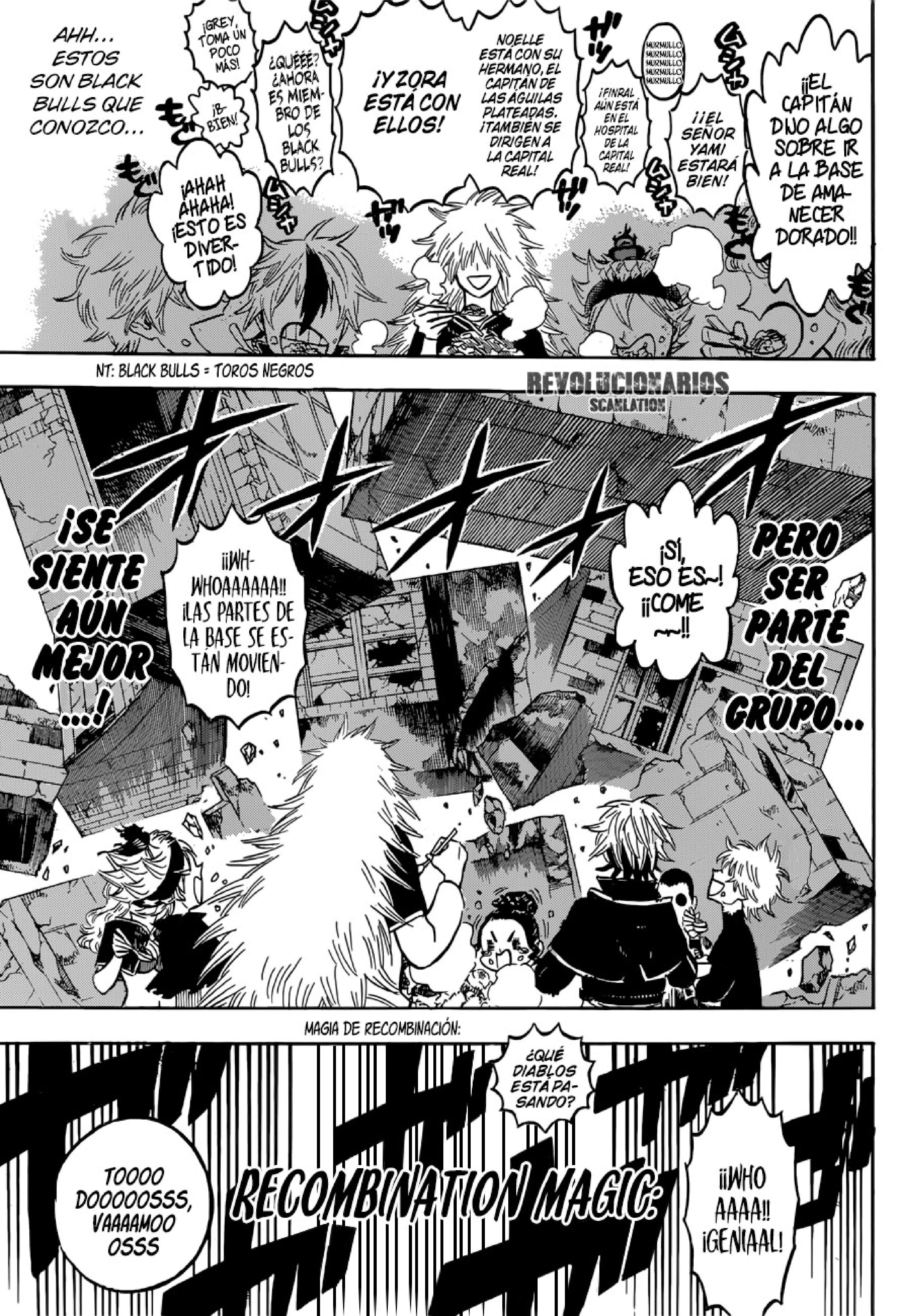 Read black Clover es Manga Online