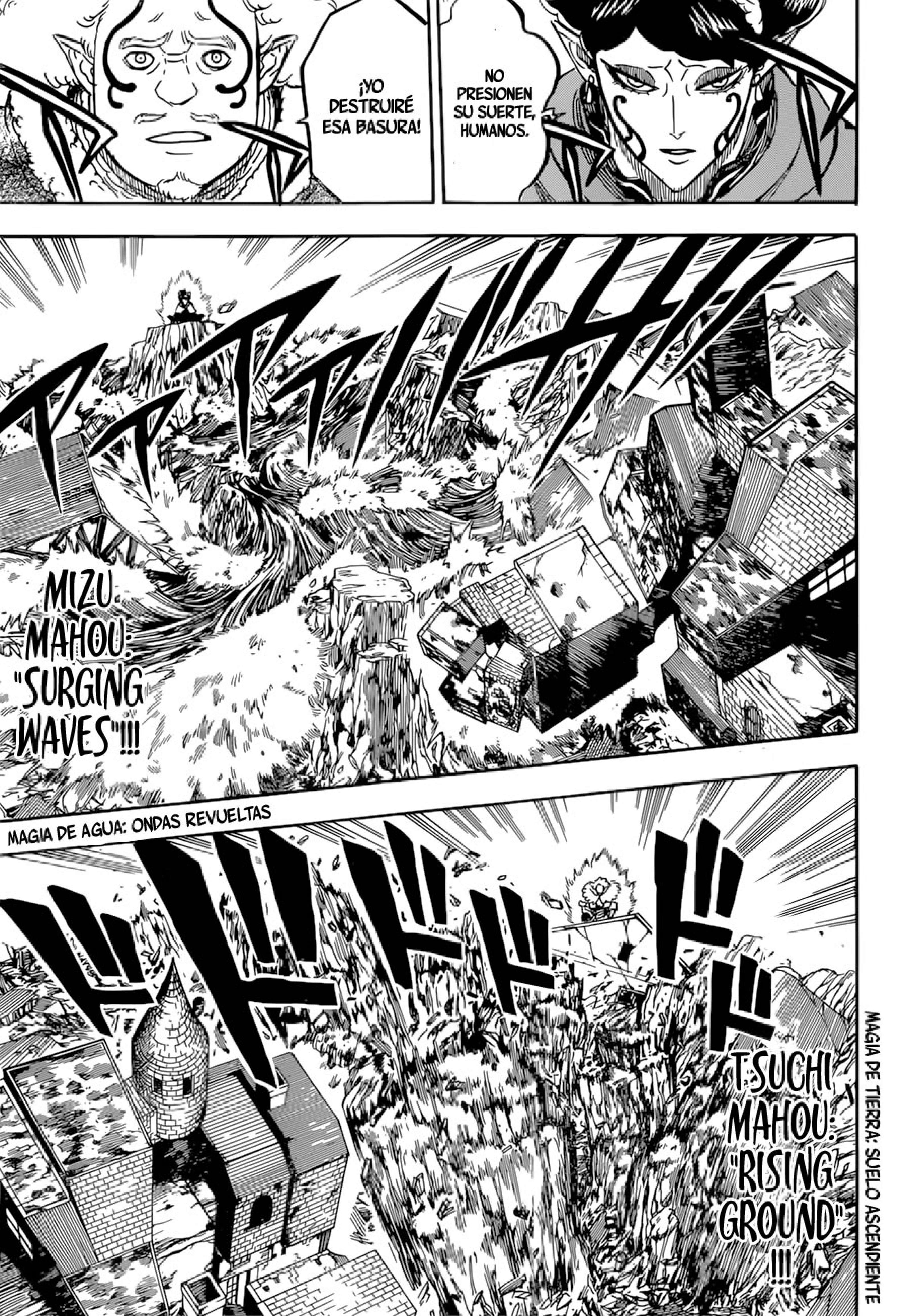 Read black Clover es Manga Online