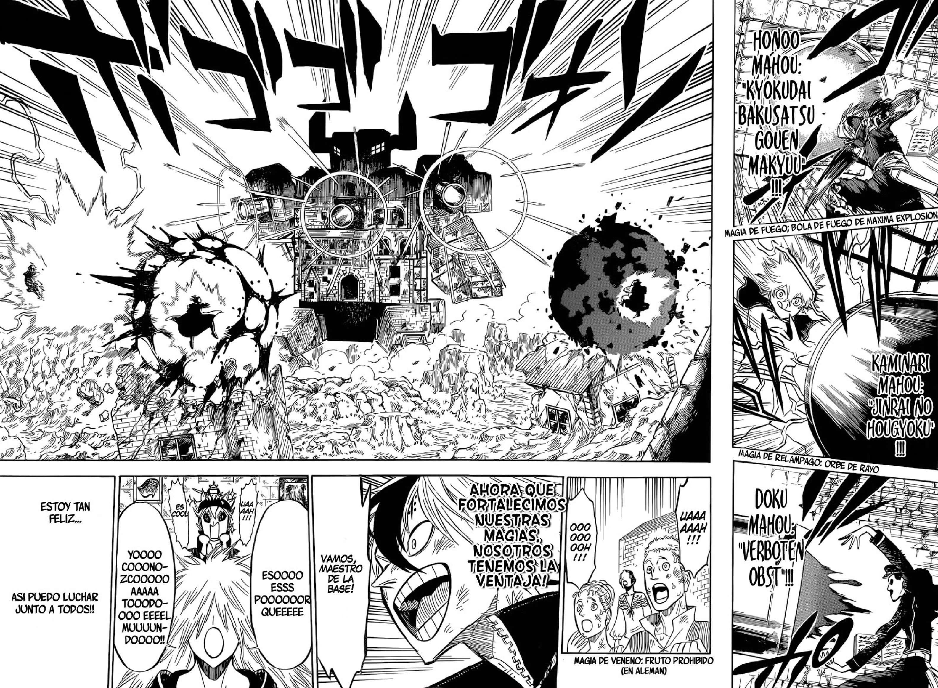 Read black Clover es Manga Online