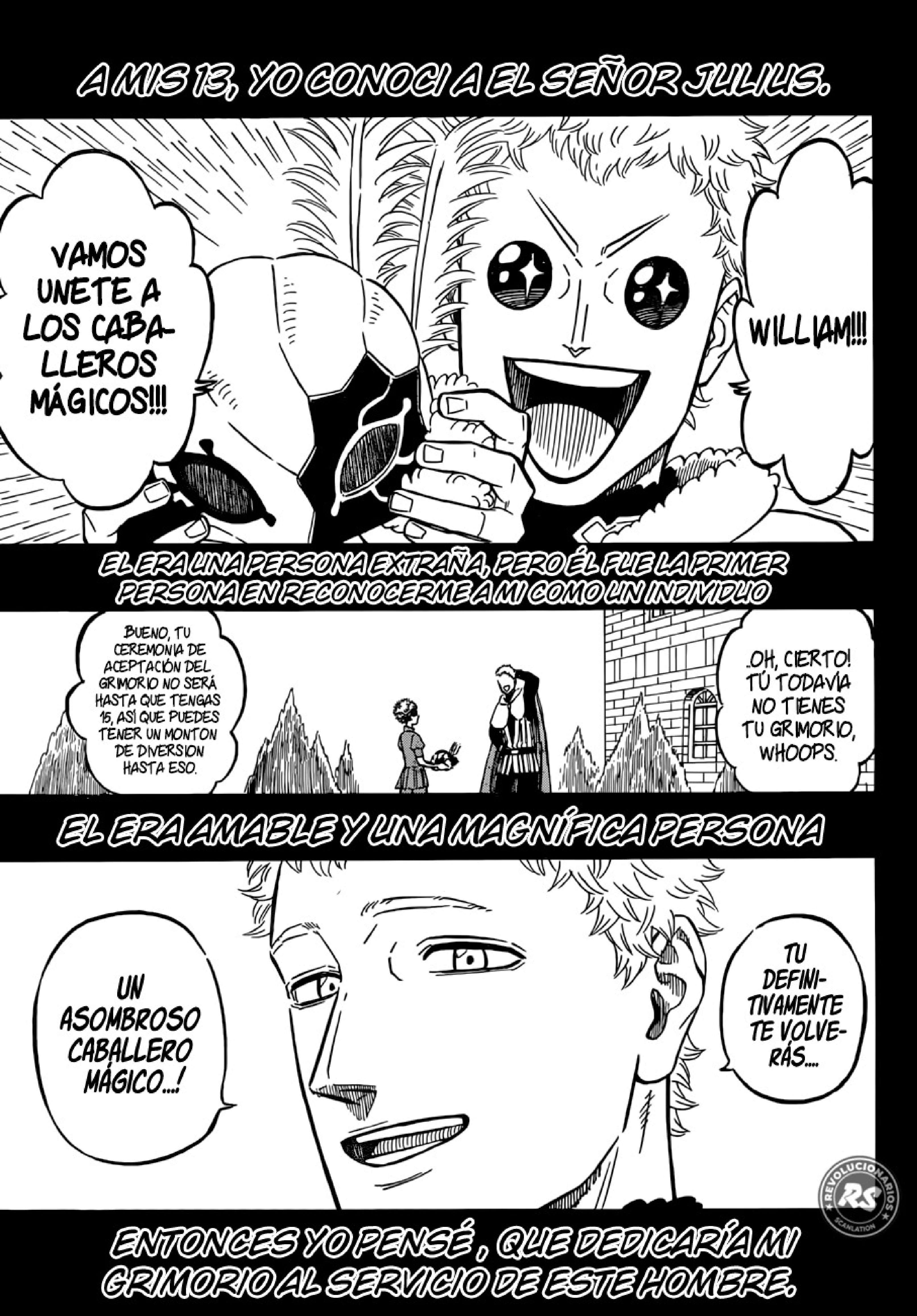Read black Clover es Manga Online
