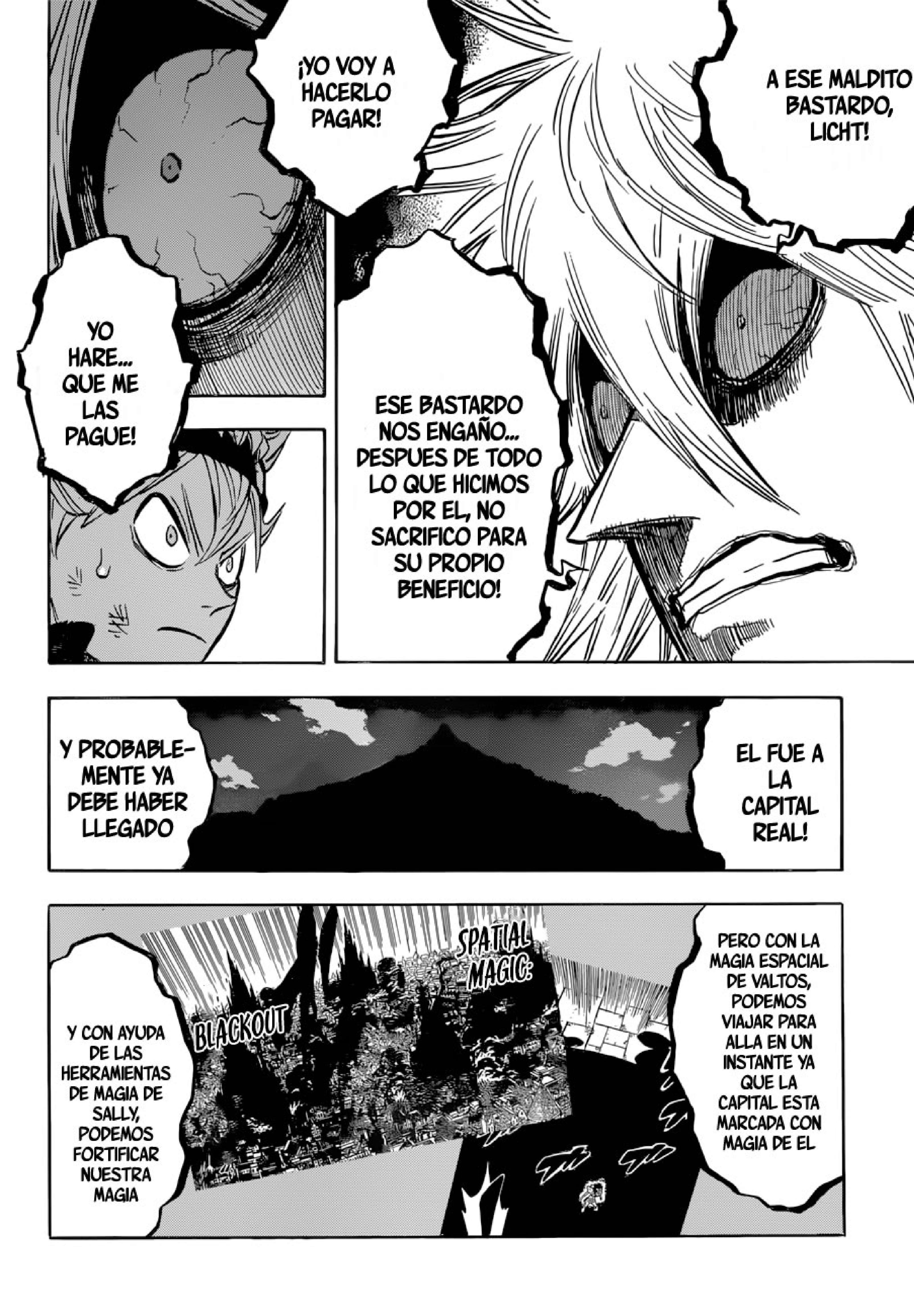 Read black Clover es Manga Online