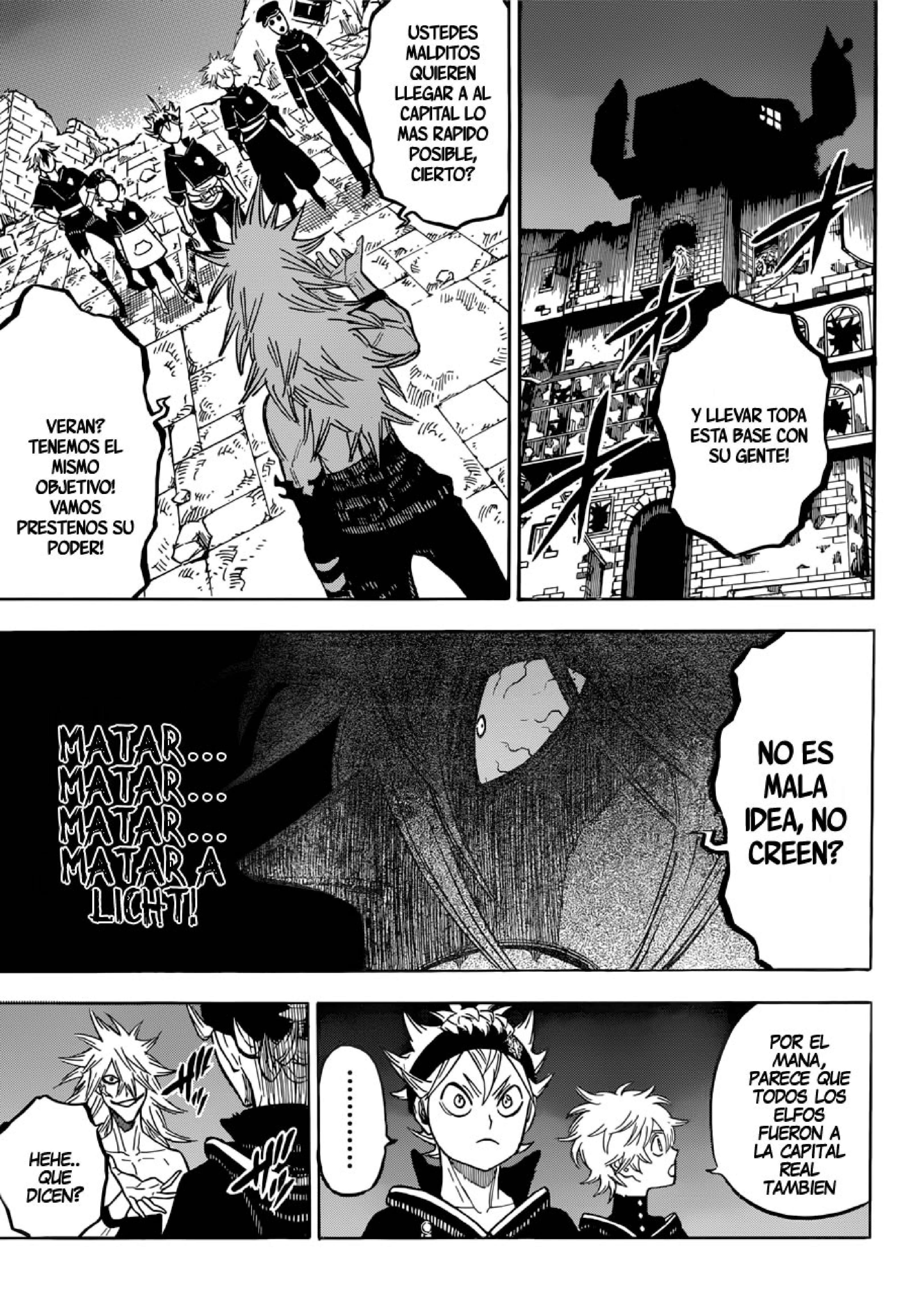 Read black Clover es Manga Online